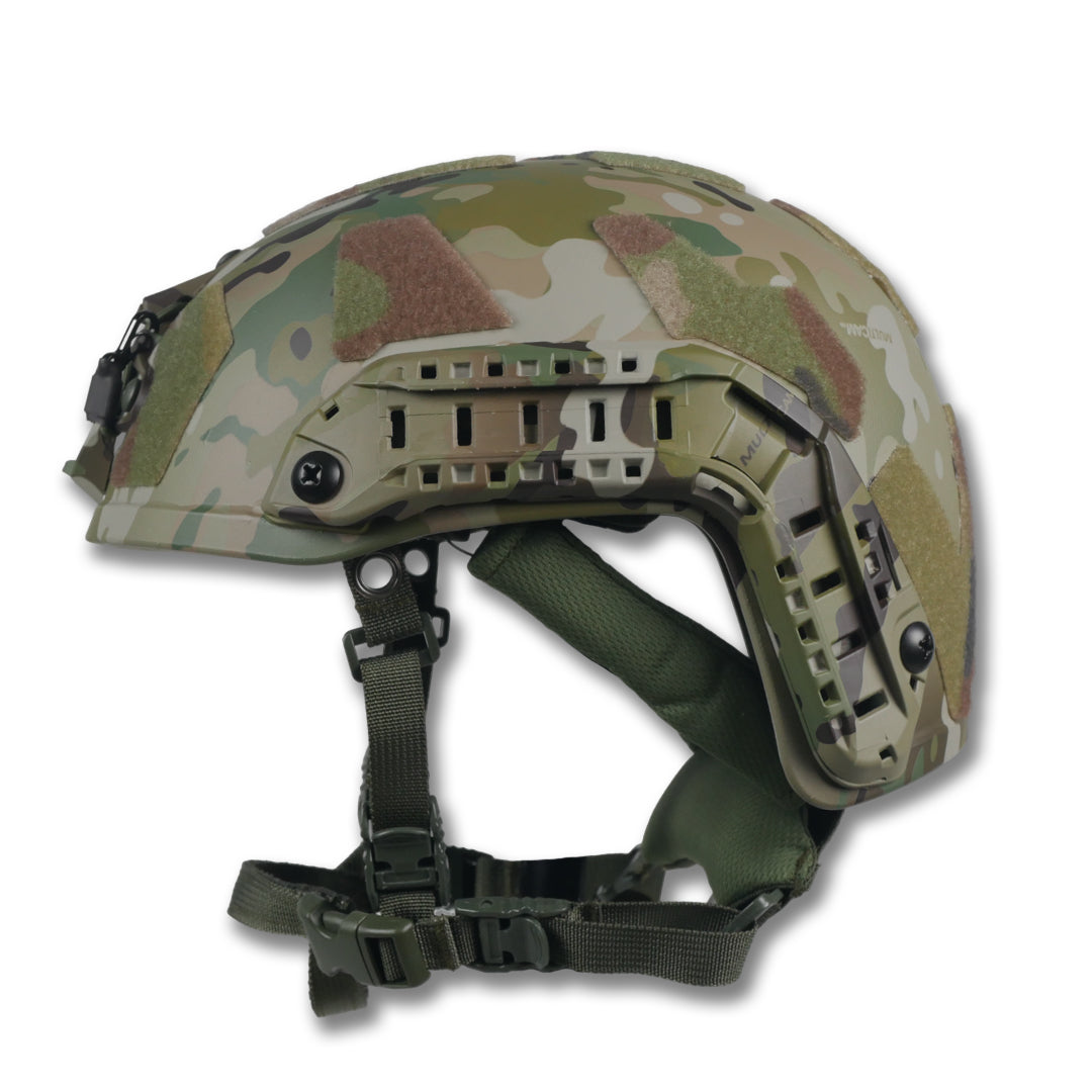 Кевларовий шолом FAST Kevlar GEN III AGGRESSIVE Multicam