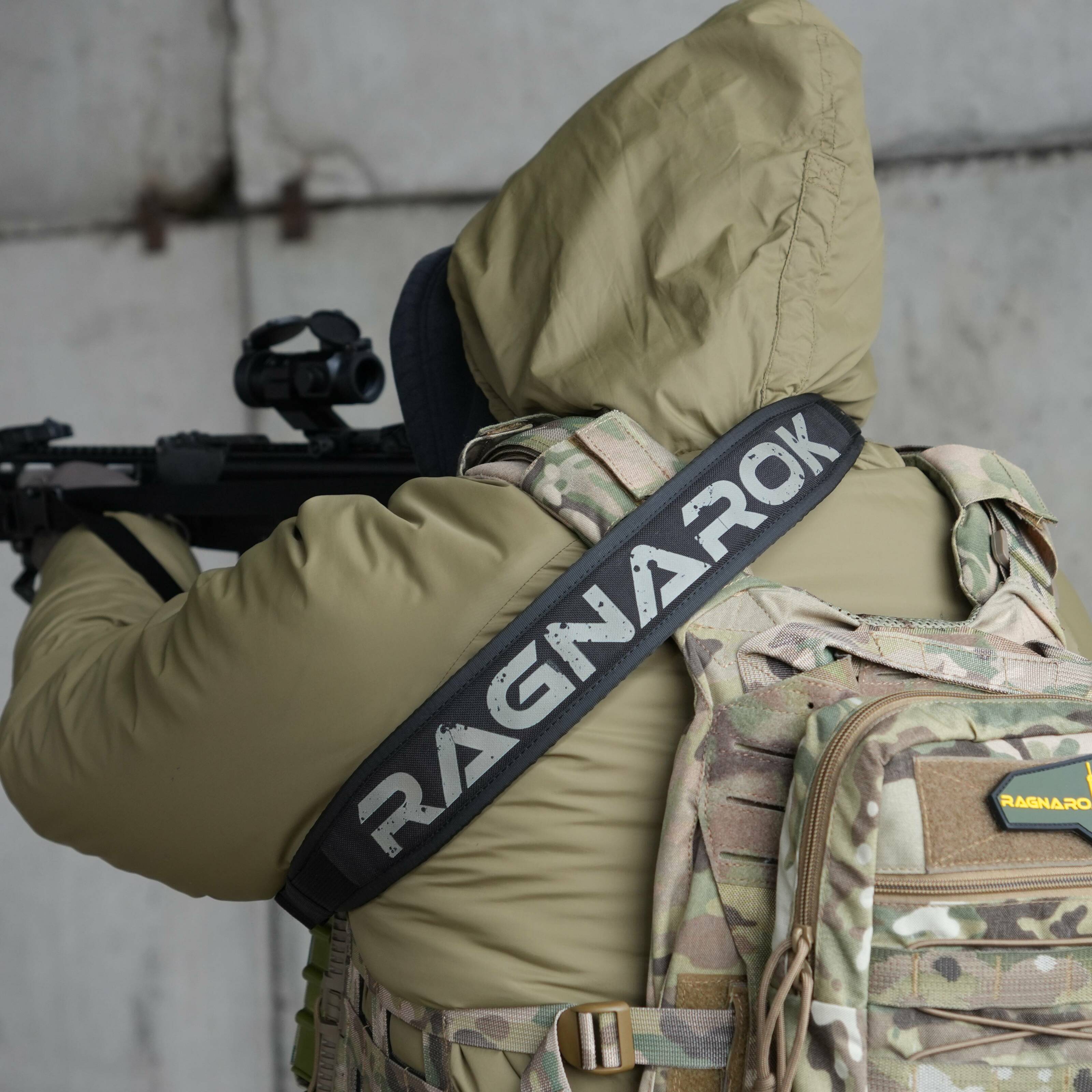 Збройовий ремінь RAGNAROK "KRAKEN" Gen.2 QD (Триточковий) Чорний