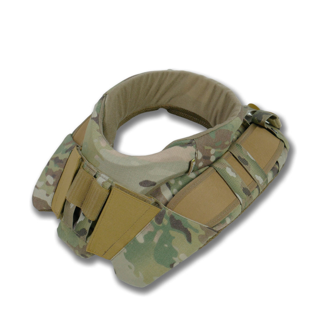 Захист шиї mod. 1 з балістичним пакетом Militex cordura USA Multicam
