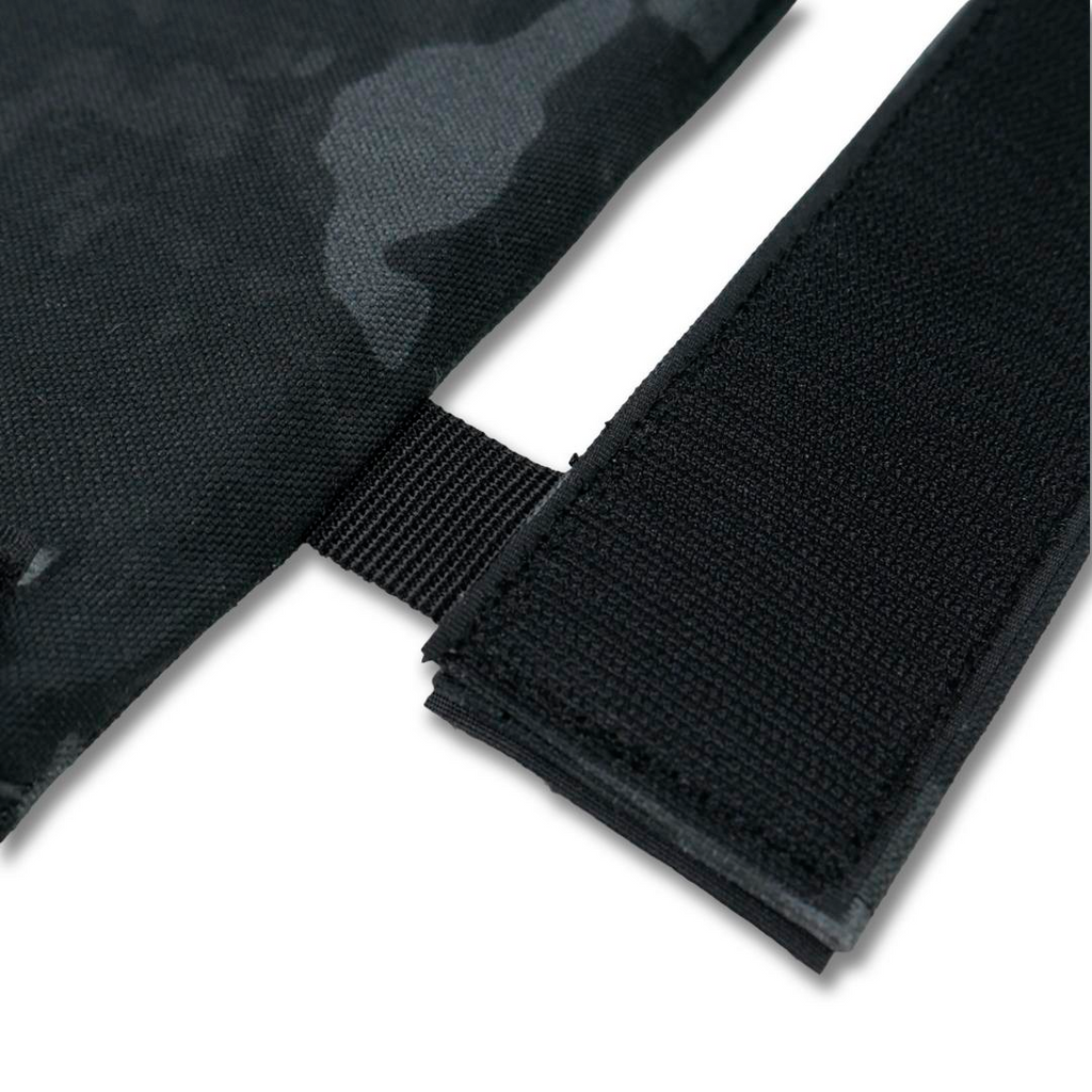 Захист попереку з балістичним захистом 2 клас Kiborg Чорний Мультикам