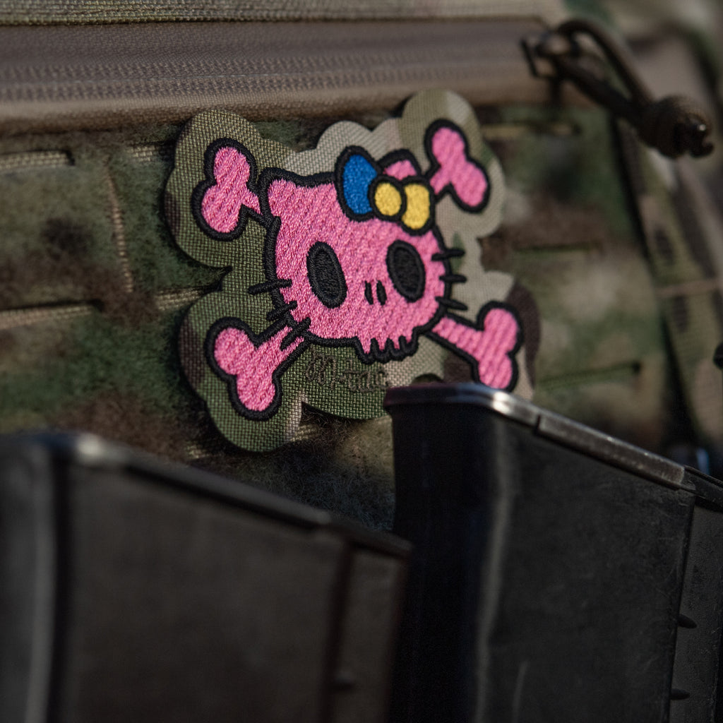 M-Tac нашивка KITTY (вишивка) Pink/Multicam