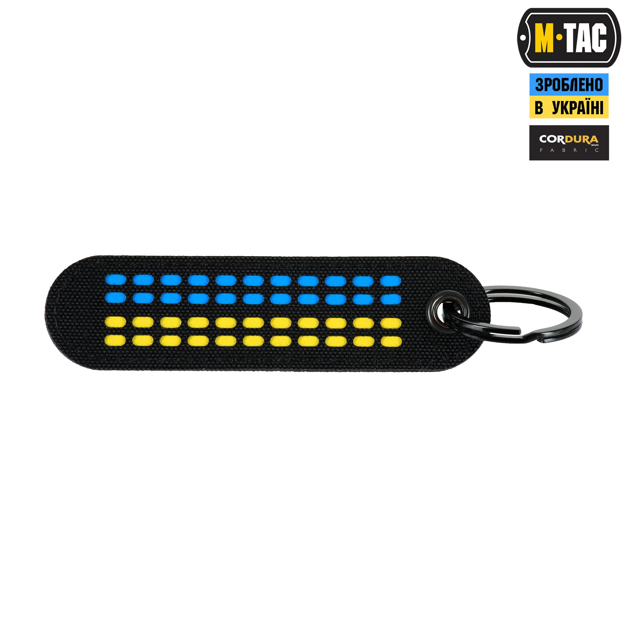 M-Tac брелок Україна Black/Yellow/Blue