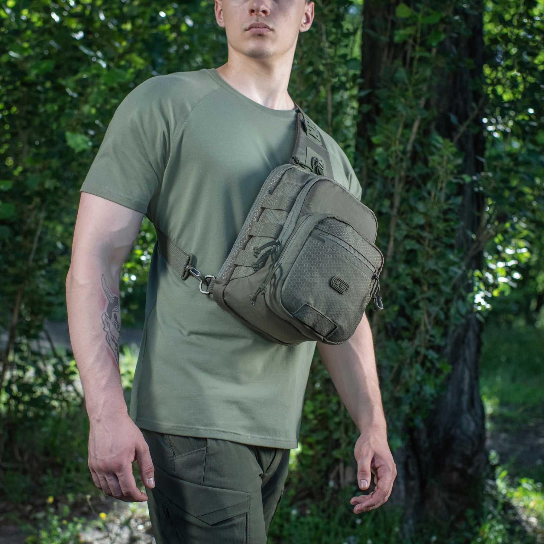 M-Tac сумка Cross Bag Elite Hex Ranger Green