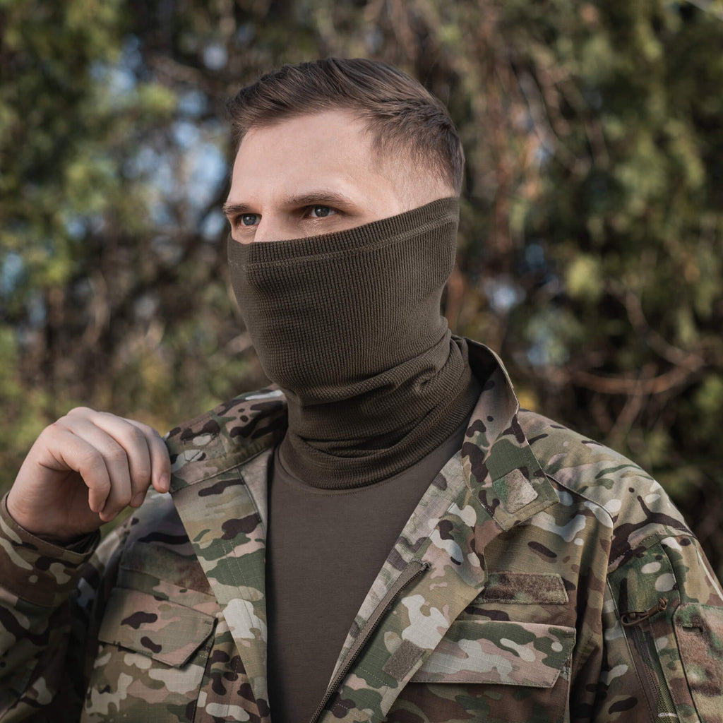M-Tac шарф-труба довгий мікрофліс ріп-стоп Dark Olive