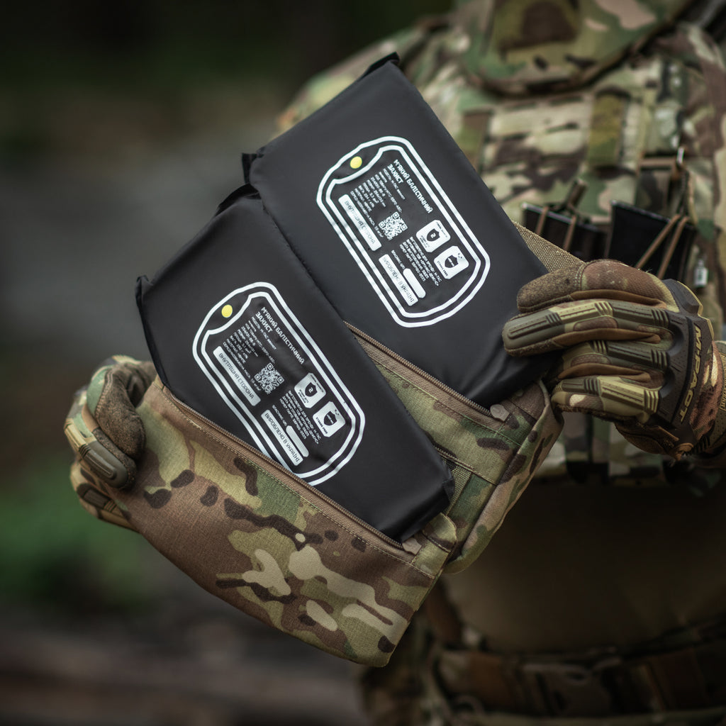 M-Tac захист живота з балістичним пакетом 2 клас захисту (BRONYX) Multicam