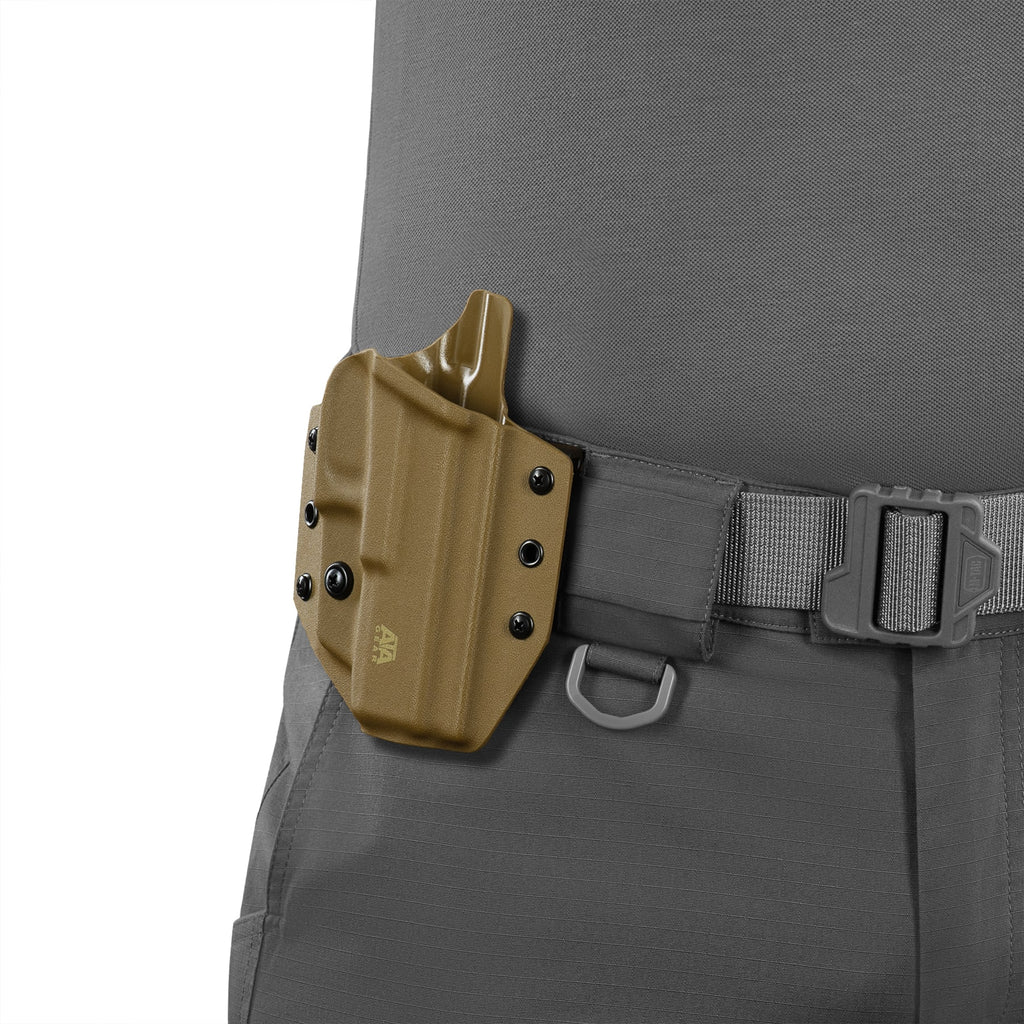 ATA Gear кобура модель Hit Factor ver.1 для зброї Glock - 17/22/47 Coyote Brown правша