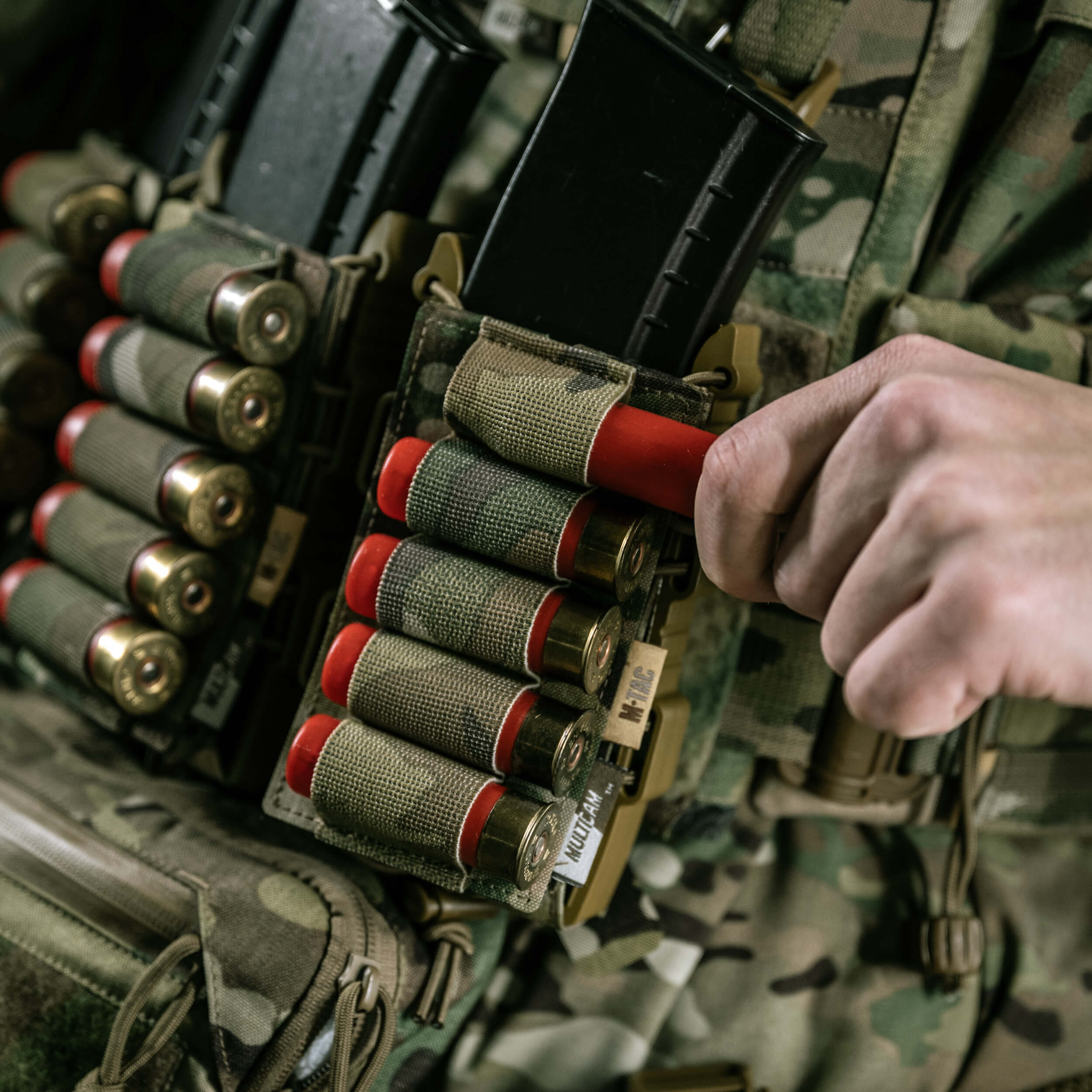 M-Tac підсумок для набоїв 12 калібру Laser Cut Multicam