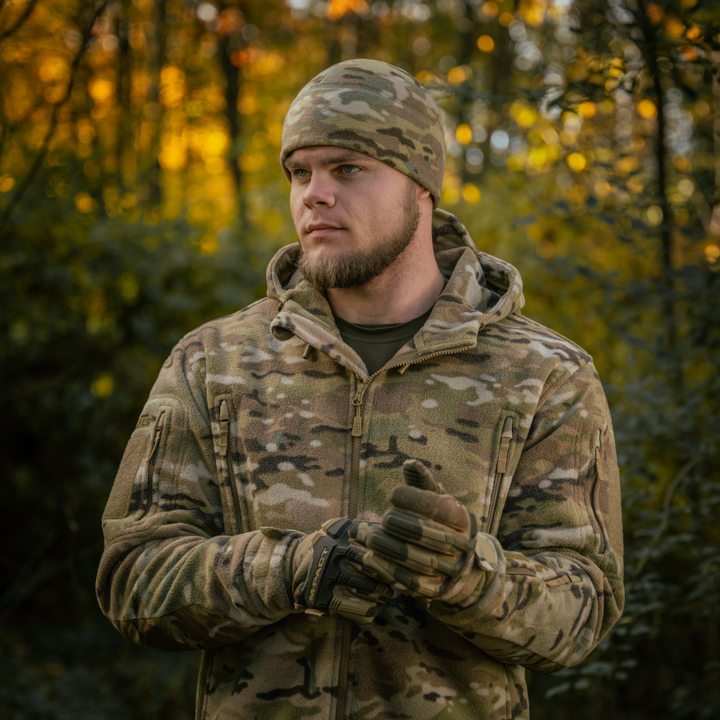 M-Tac шапка Watch Cap фліс (260г/м2) with Slimtex MC
