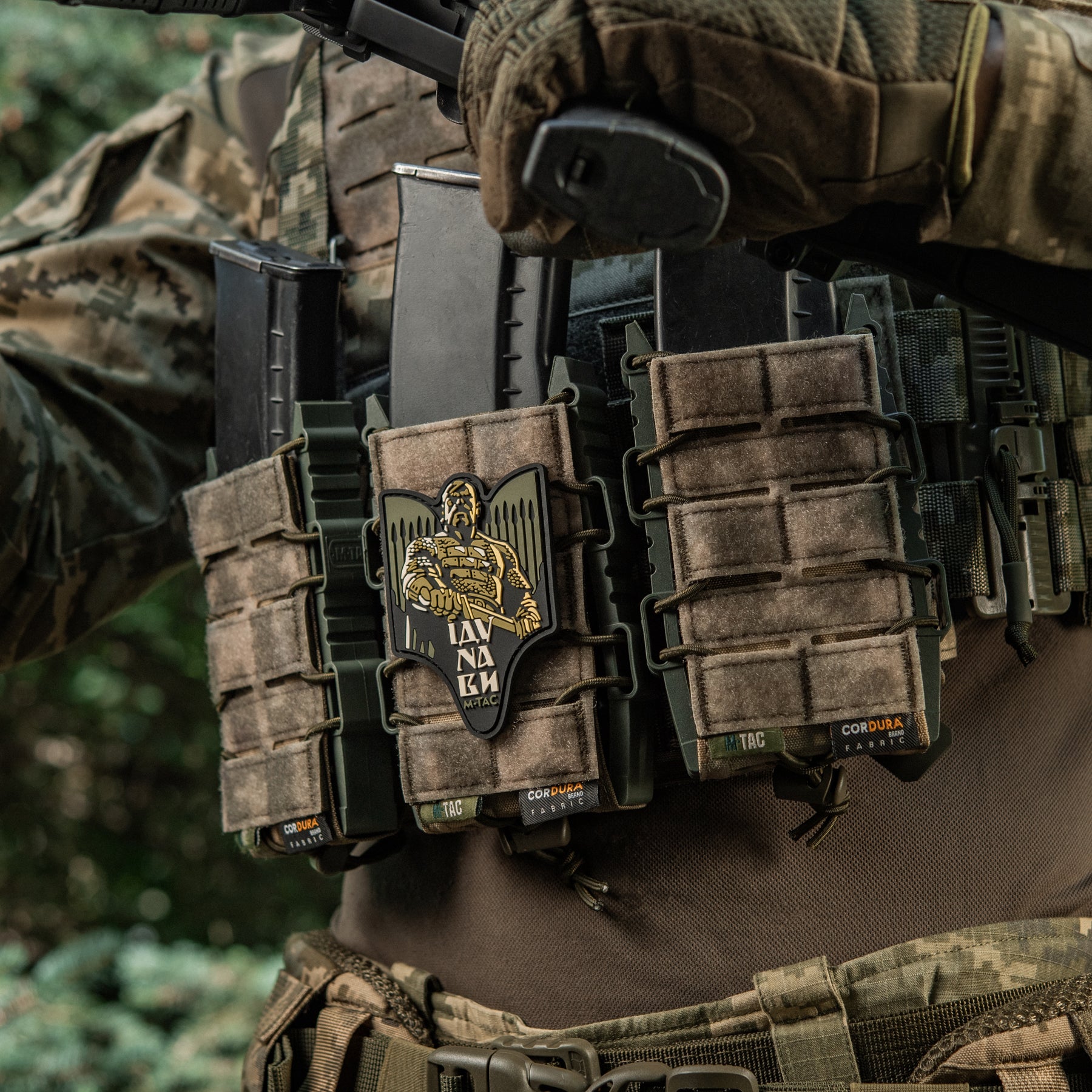 M-Tac нашивка Святослав PVC olive
