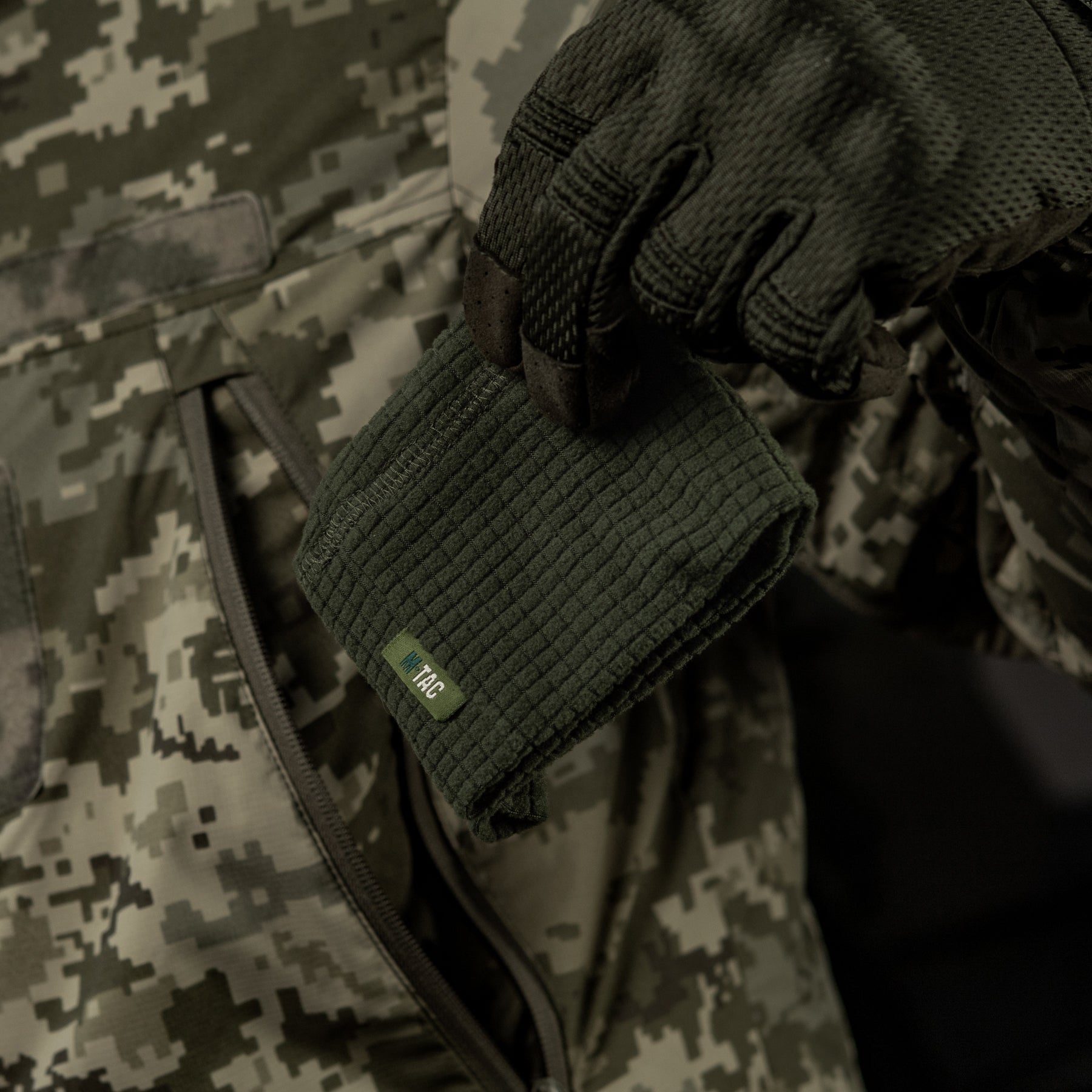 M-Tac шапка-підшоломник фліс ріп-стоп Army Olive