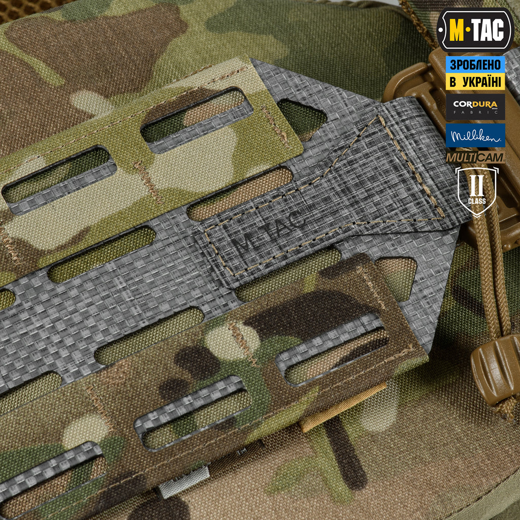 M-Tac плитоноска Cuirass Tiger FAST Elite 2 клас захисту (розмір плити М) Multicam
