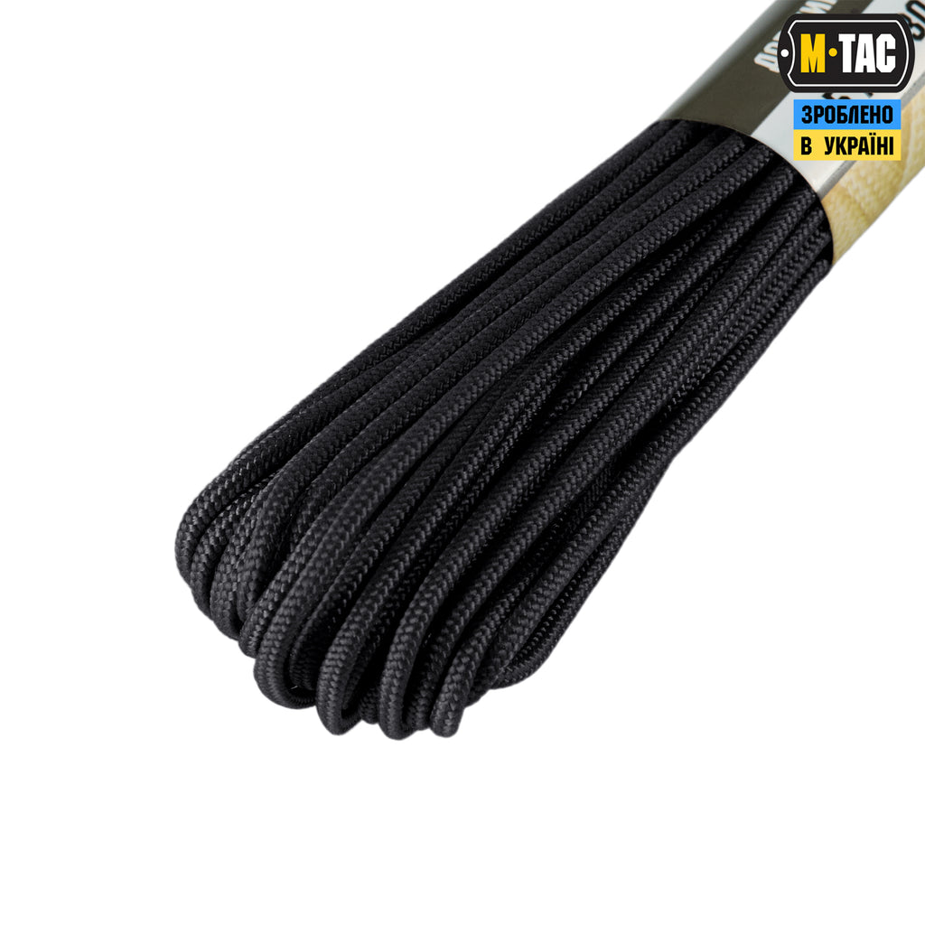 M-Tac паракорд Minicord Black 15м