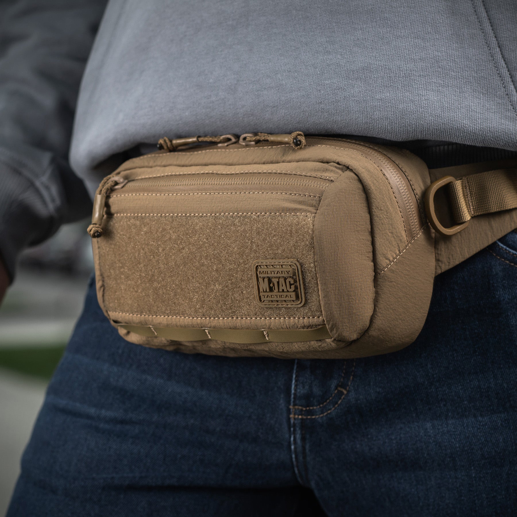 M-Tac сумка City Waist Bag з липучкою Lite-C Elite Coyote