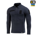 M-Tac поло тактичне довгий рукав 65/35 Dark Navy Blue