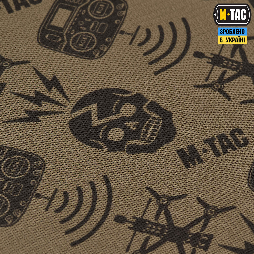 M-Tac шарф-труба мікрофліс Drone Pattern Tan