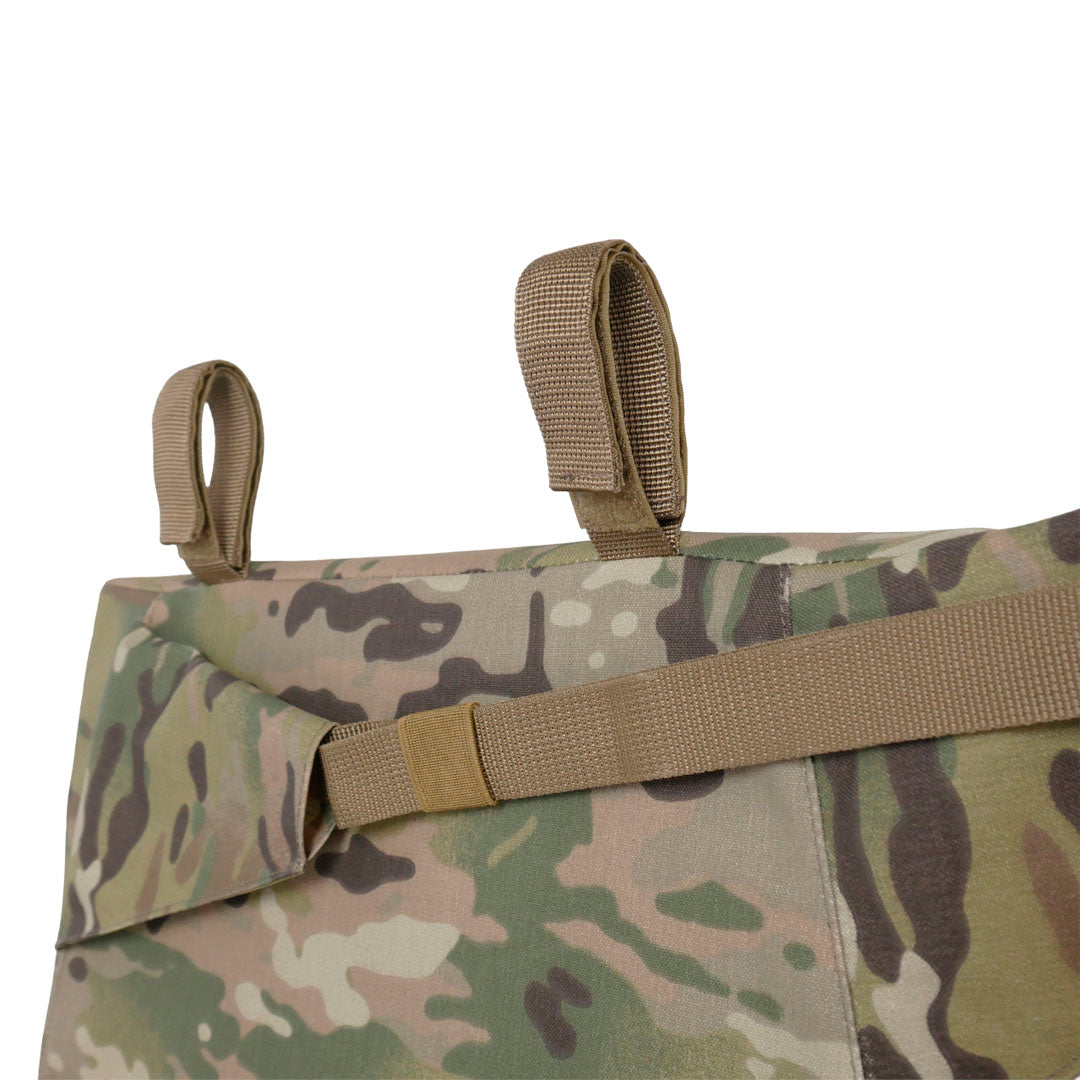 Каремат-сидушка Kiborg 20mm (посилена) Cordura Мультикам під бронепакет