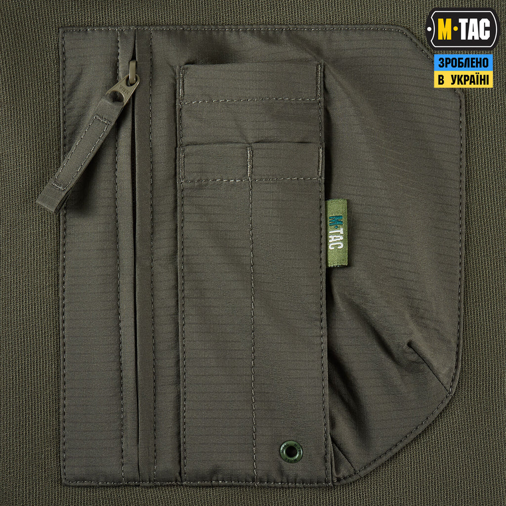 M-Tac світшот Nylon Pocket Cotton Hard Ranger Green