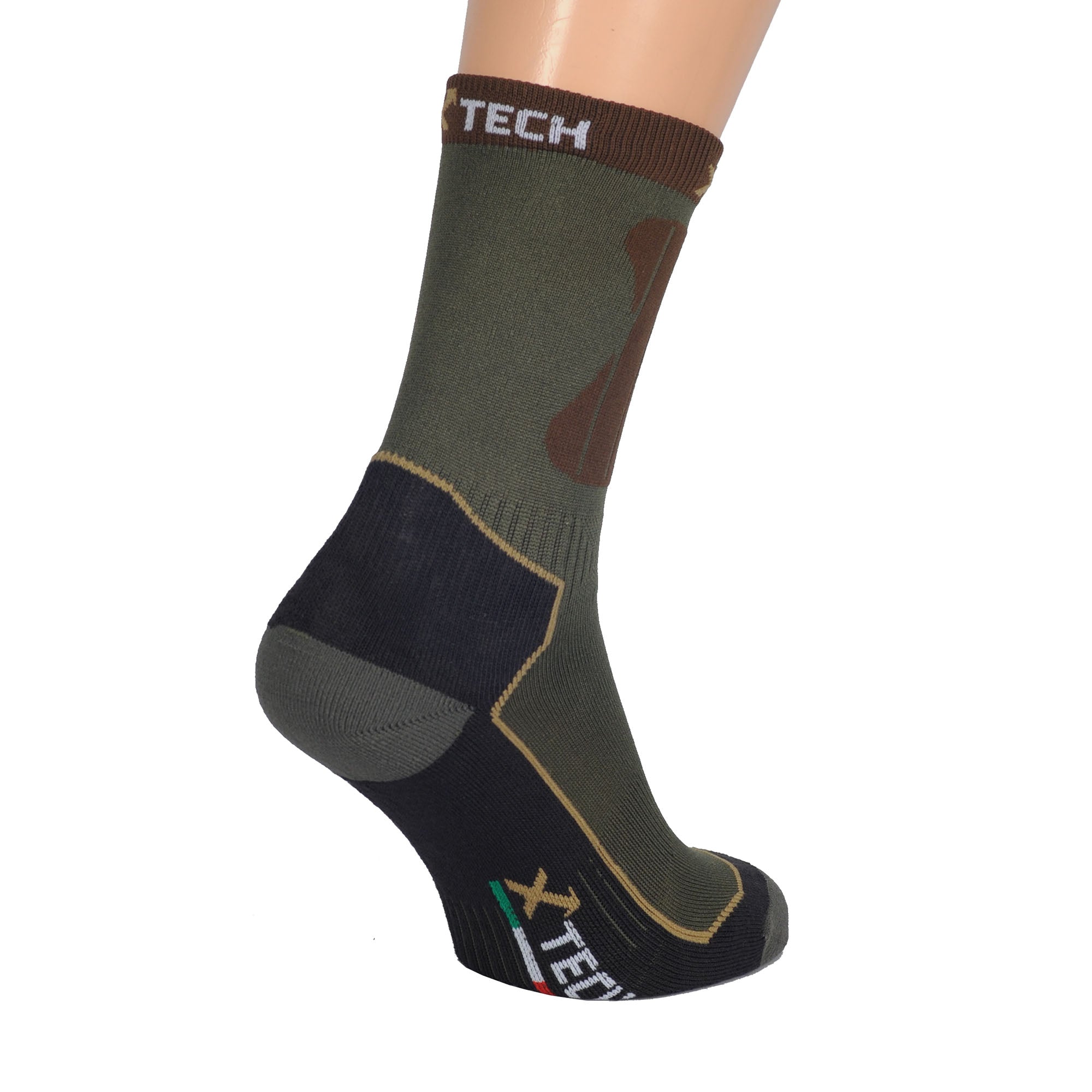 X Tech шкарпетки XT45 олива