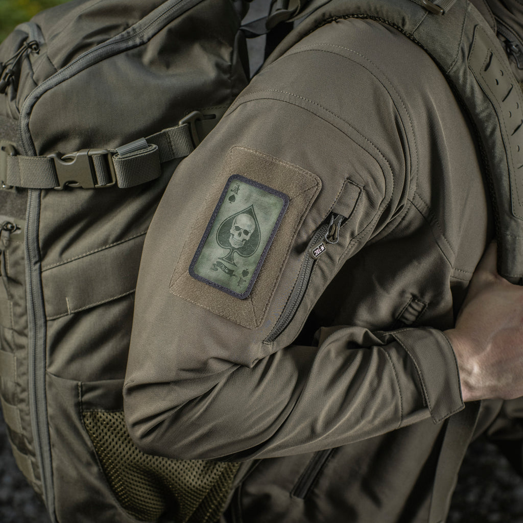 M-Tac нашивка Ace of Spades Ranger Green/Black