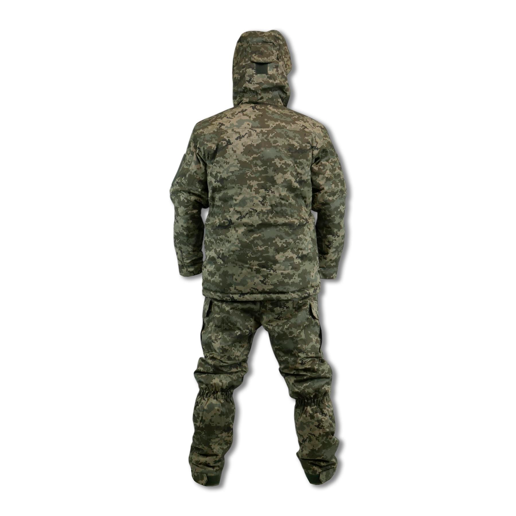 Зимовий костюм Water Repellent MILITEX Gen 6 Піксель (бушлат+штани)