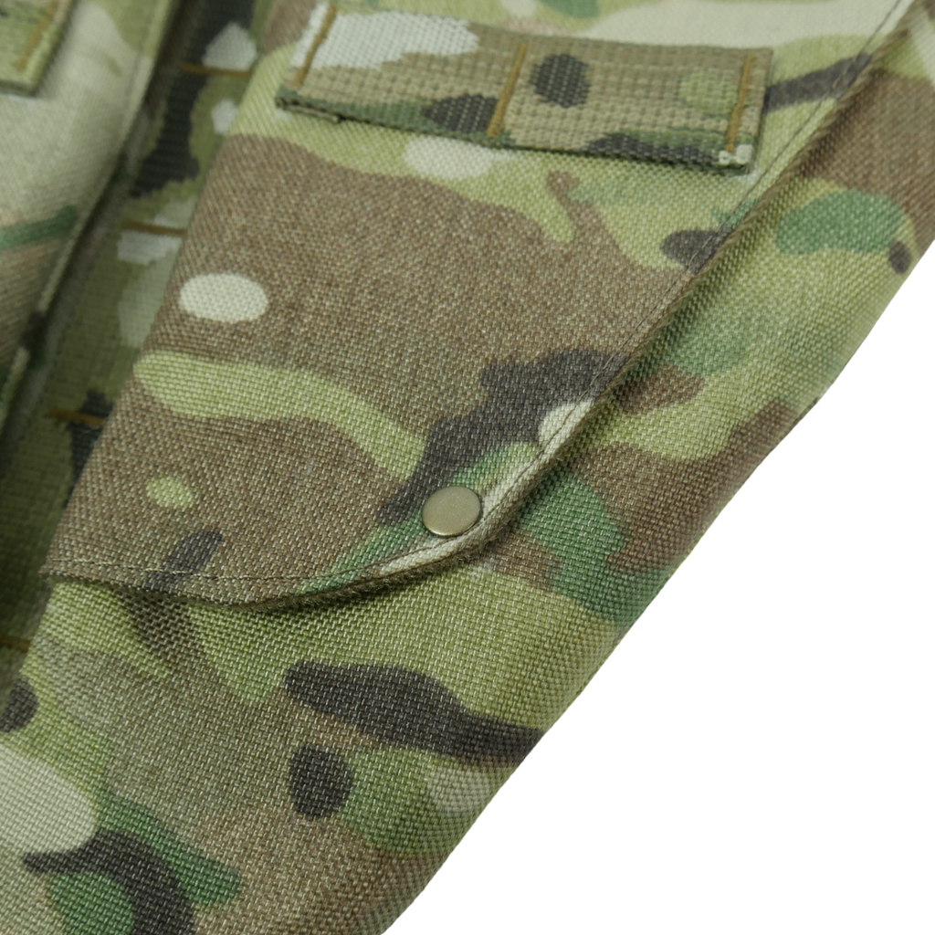 Потрійний захист паху/напашник з балістичним захистом 2 клас Militex cordura USA Мультикам
