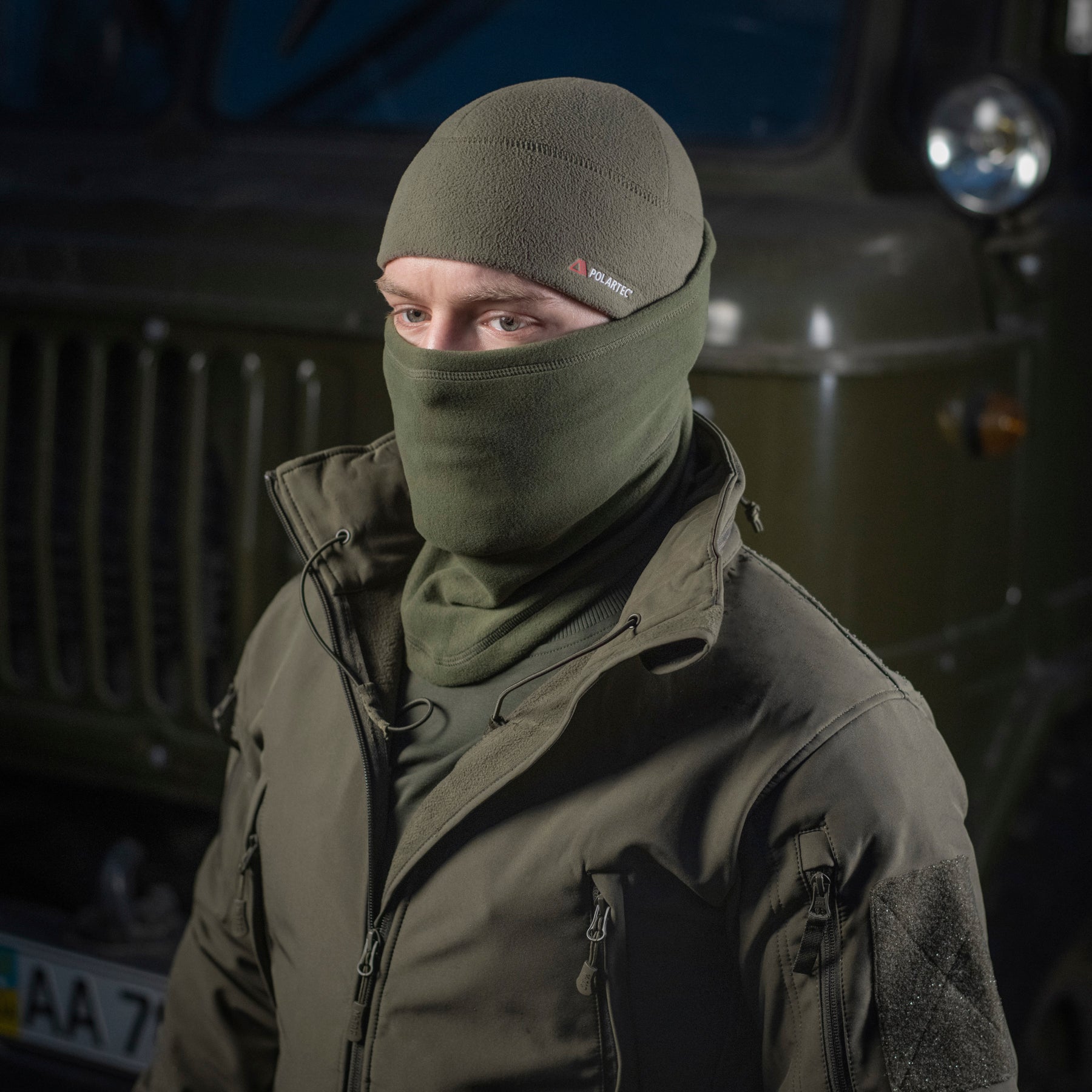 M-Tac шарф-труба анатомічний Polartec Army Olive