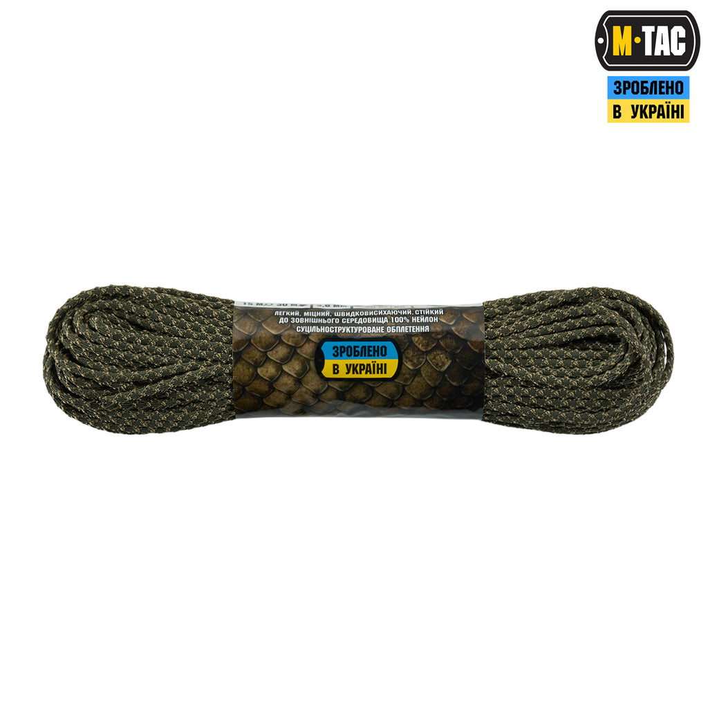 M-Tac паракорд Dragon Cord 30m Ranger Green/Tan