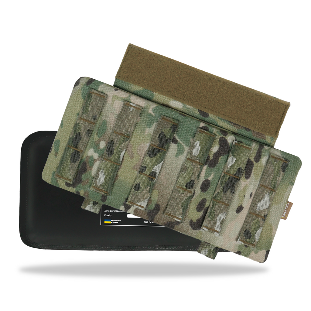 Захист попереку Gen.2 з балістичним захистом 1 класу Militex Cordura original USA Мультикам