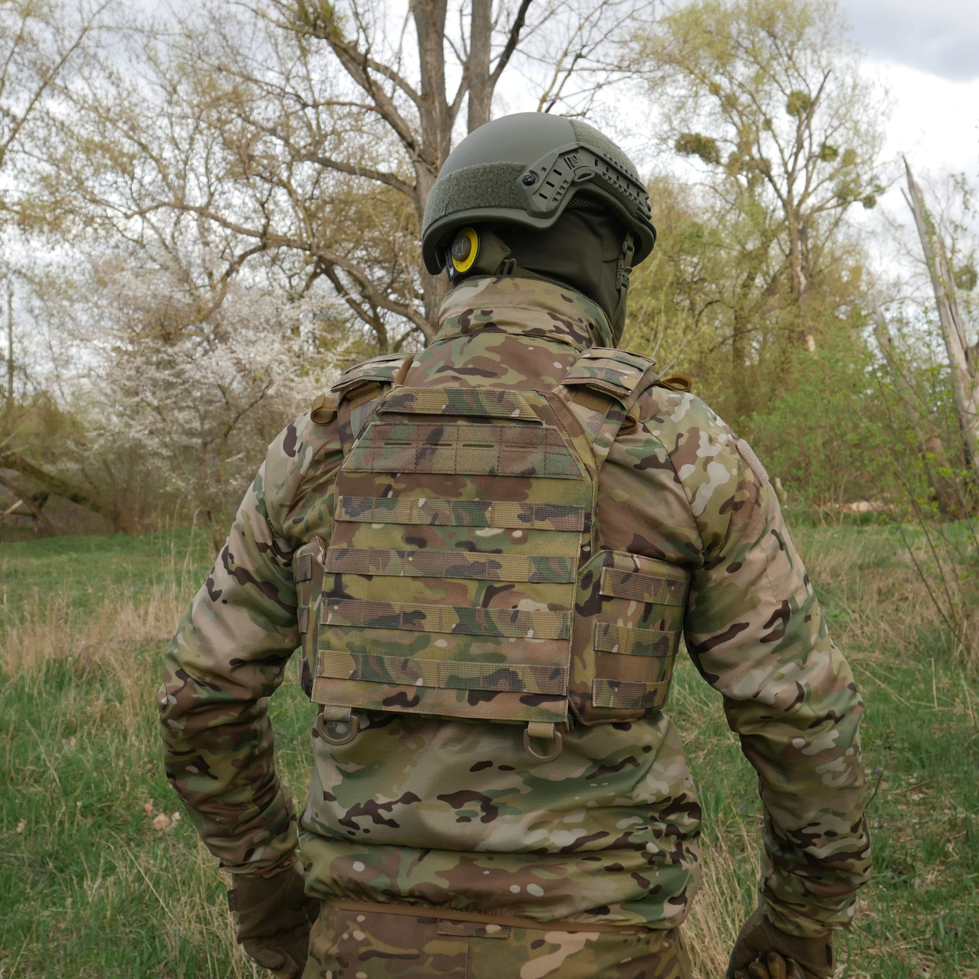 Бронезахист плитоноска мультикам Kiborg GU gen.2