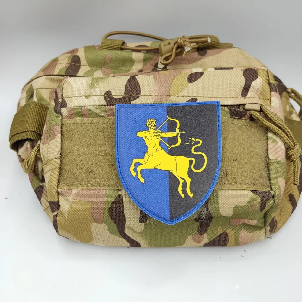 Шеврон ПВХ ЗСУ 141 ОСБр