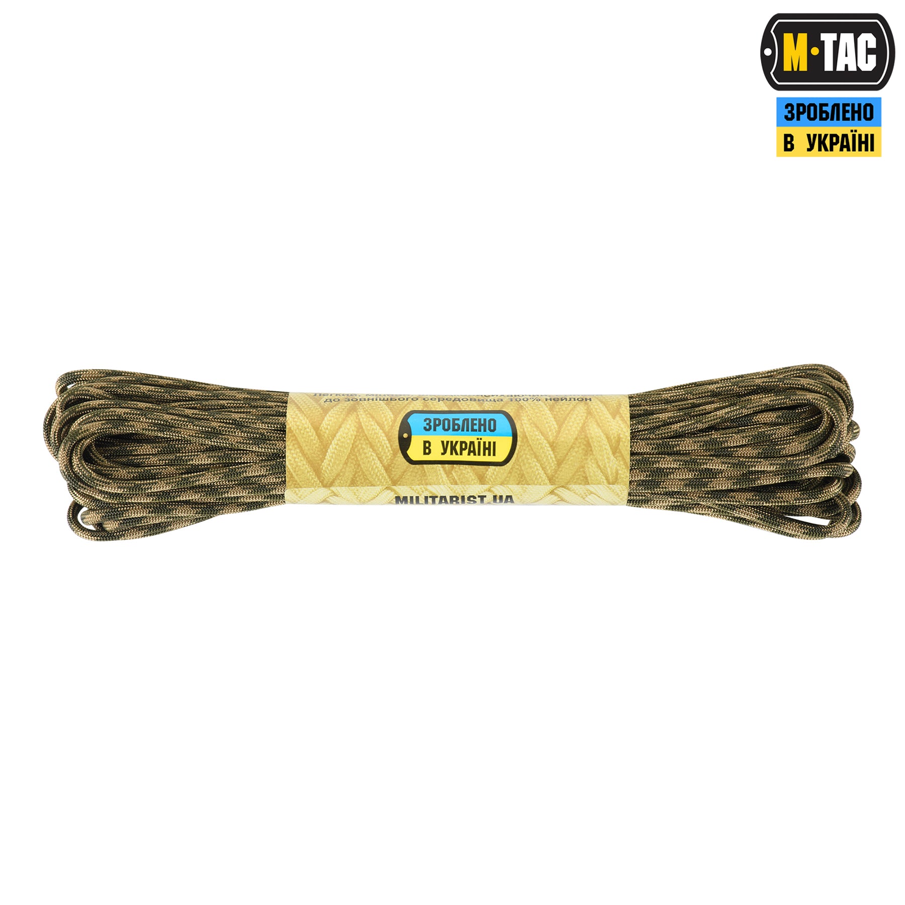 M-Tac паракорд 550 type III Coyote/Od Green 15м