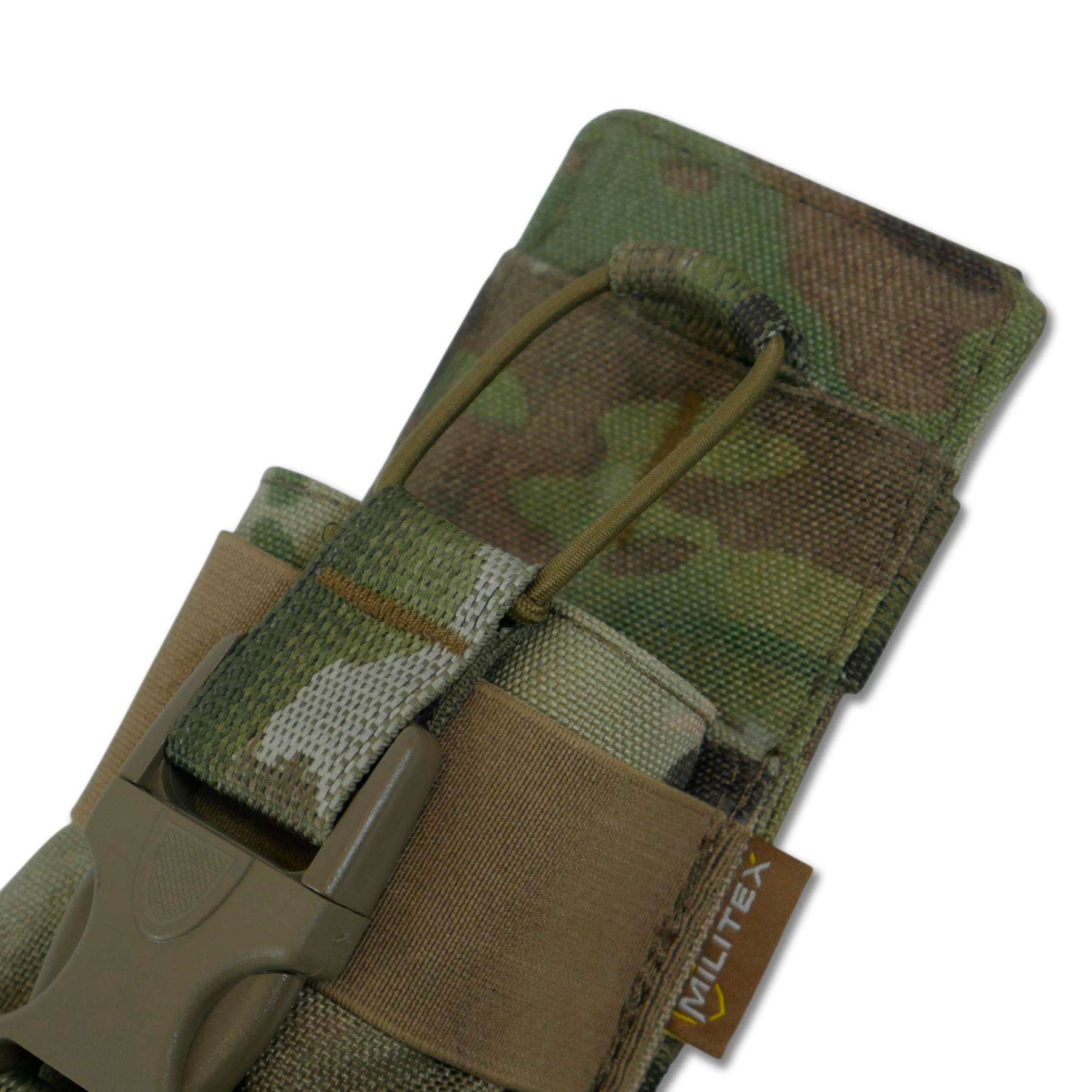 Посилений підсумок під рацію Militex Cordura original USA Мультикам з NIR-просоченням