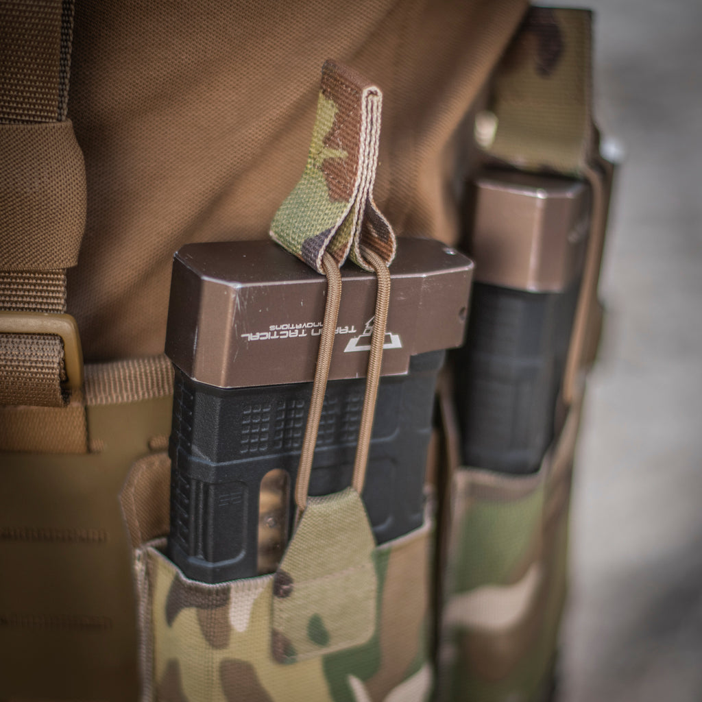 M-Tac підсумок еластичний на 1 магазин Elite Laser Cut Multicam