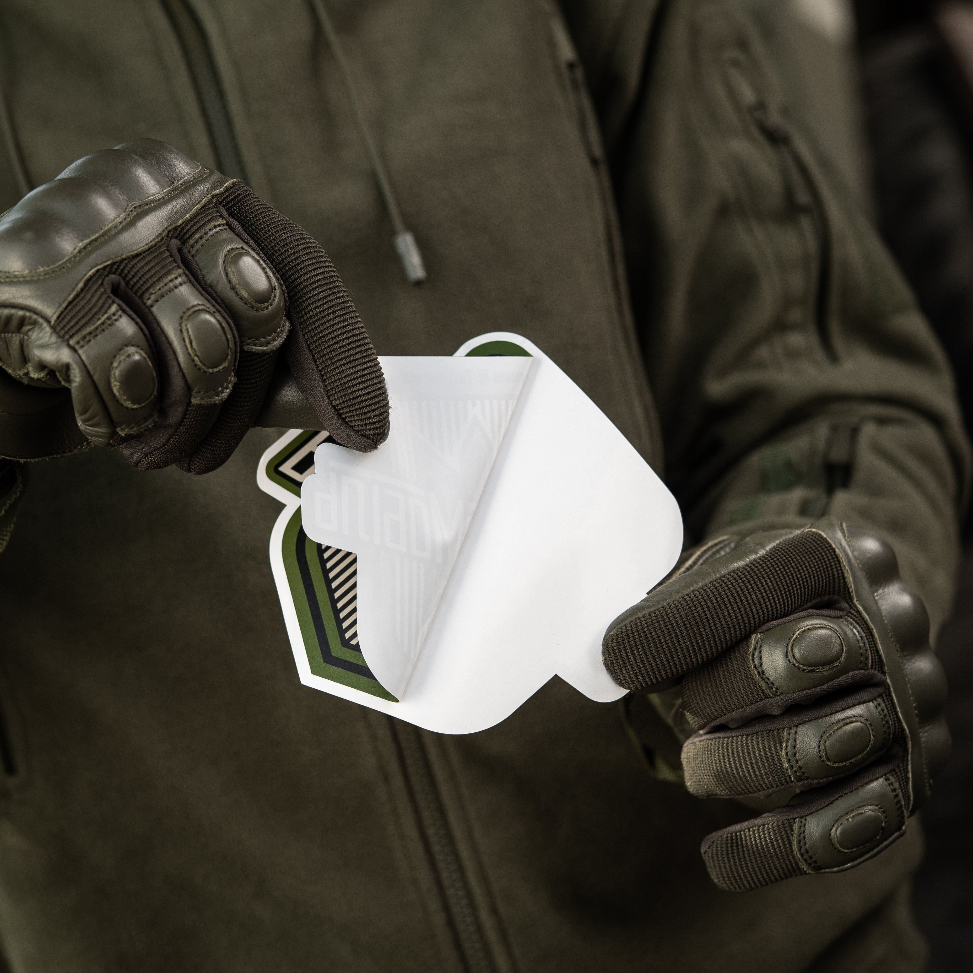 M-Tac наклейка Бандеромобіль Large Ranger Green