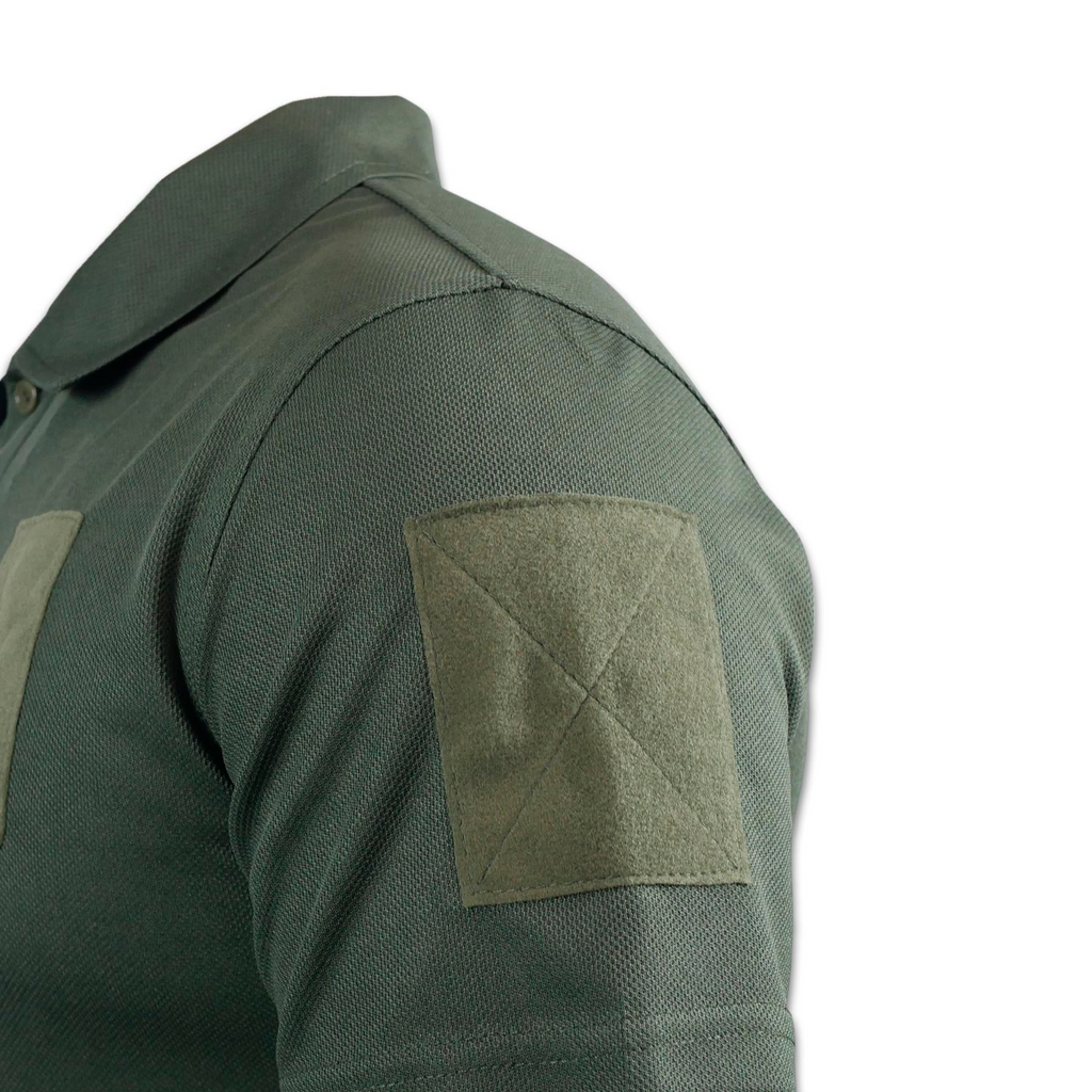 Тактична футболка поло олива Military (44р)