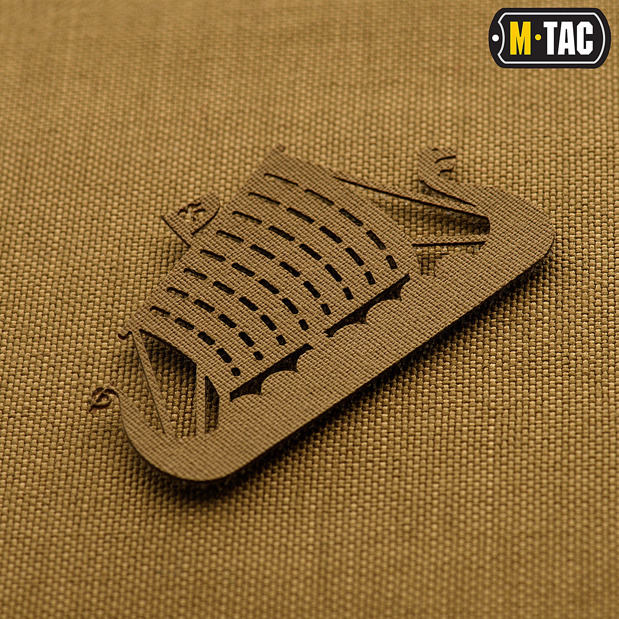 M-Tac нашивка Драккар скрізна Laser Cut Coyote