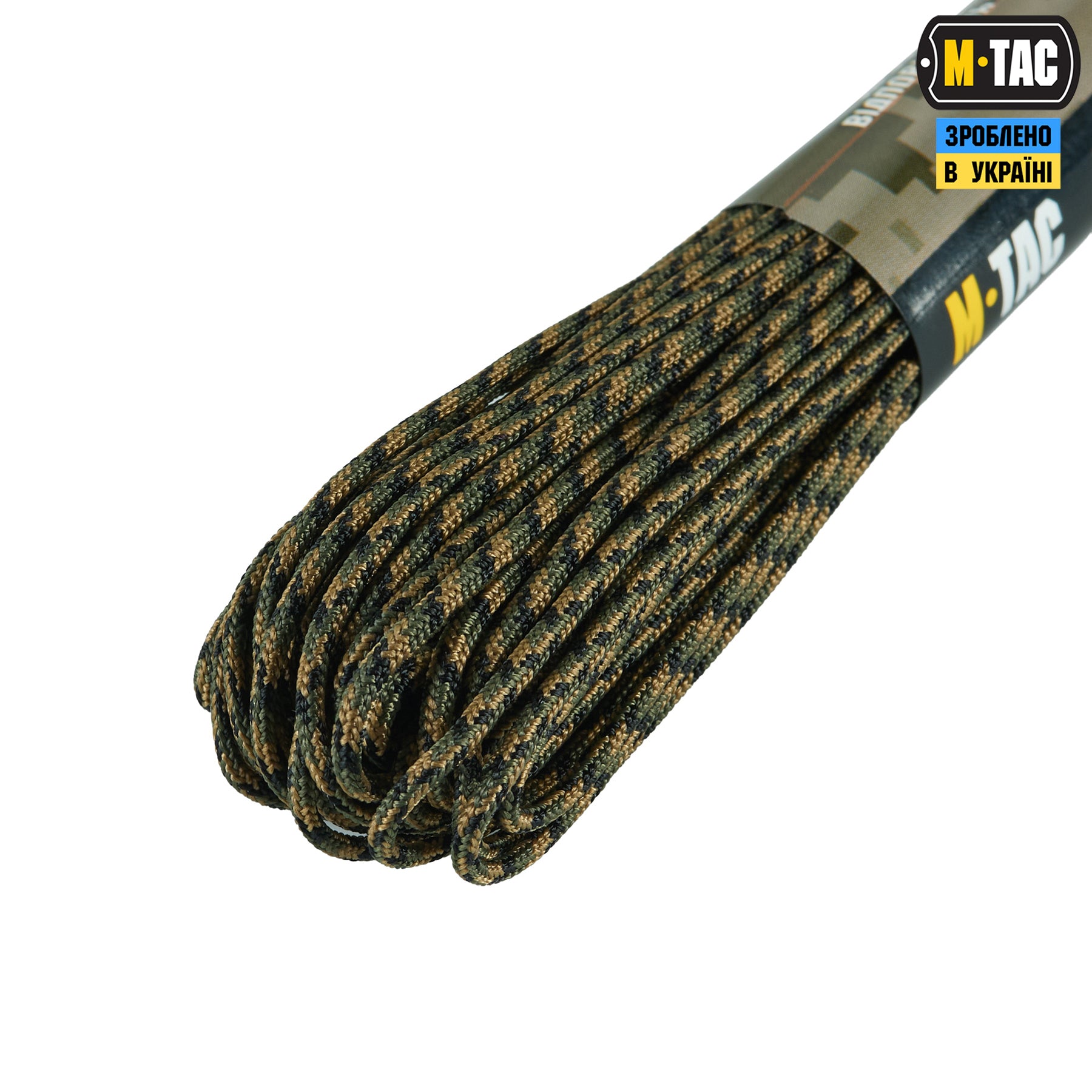 M-Tac паракорд Minicord Mil-Spec 15m Woodland Marpat