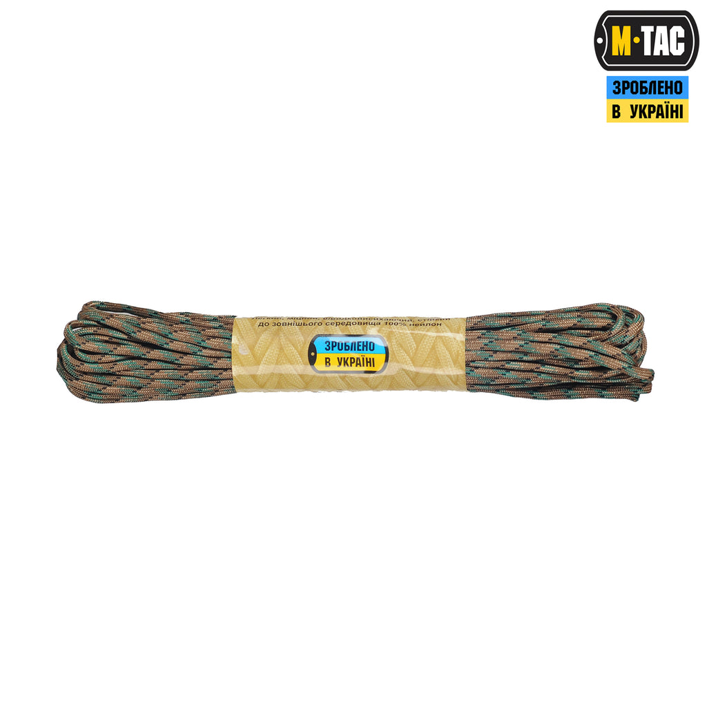 M-Tac паракорд 550 type III Tropic Camo 15м