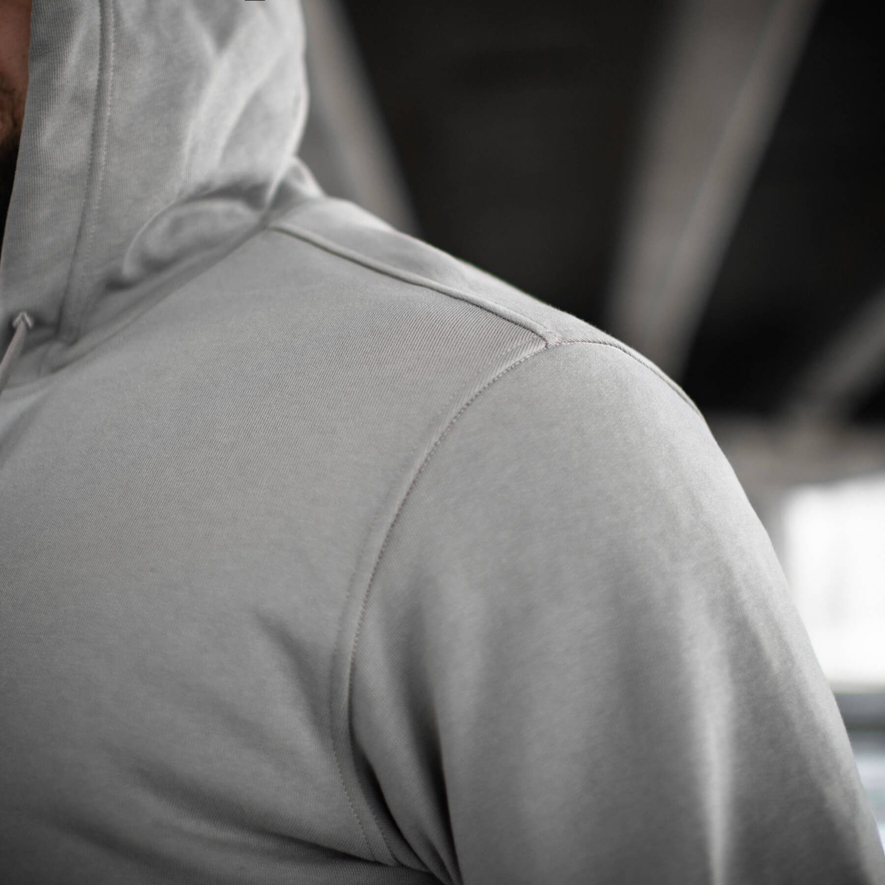 M-Tac кофта Hoodie Born by Revolution Oversize Hard Light Grey