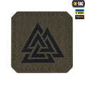 M-Tac нашивка Валькнут Laser Cut Ranger Green/Black
