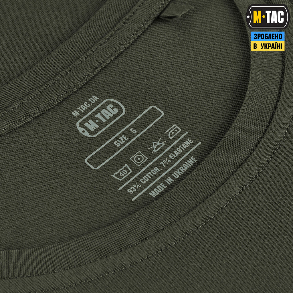 M-Tac футболка 93/7 Summer Comfort Fit Army Olive
