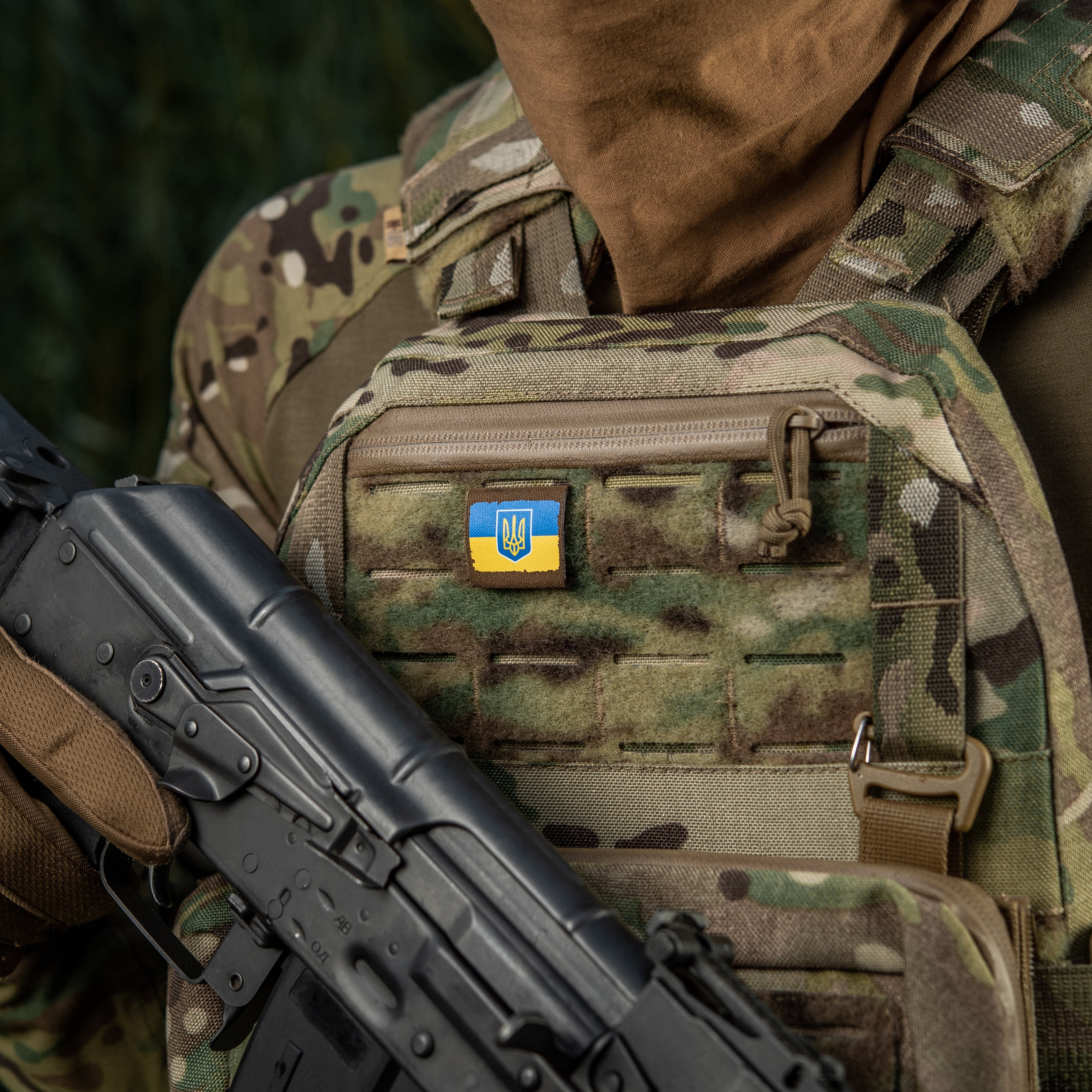 M-Tac MOLLE Patch Прапор України з гербом Full Color/Coyote