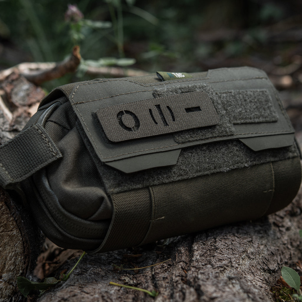 M-Tac нашивка група крові O (I) - наскрізна Laser Cut 25х80 Ranger Green