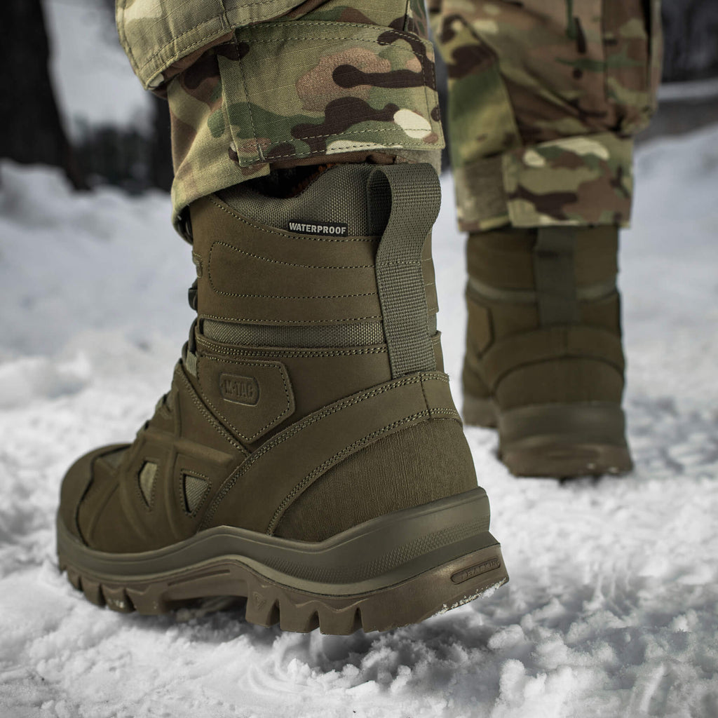 M-Tac черевики польові з утеплючвачем Winter Cross Ranger Green