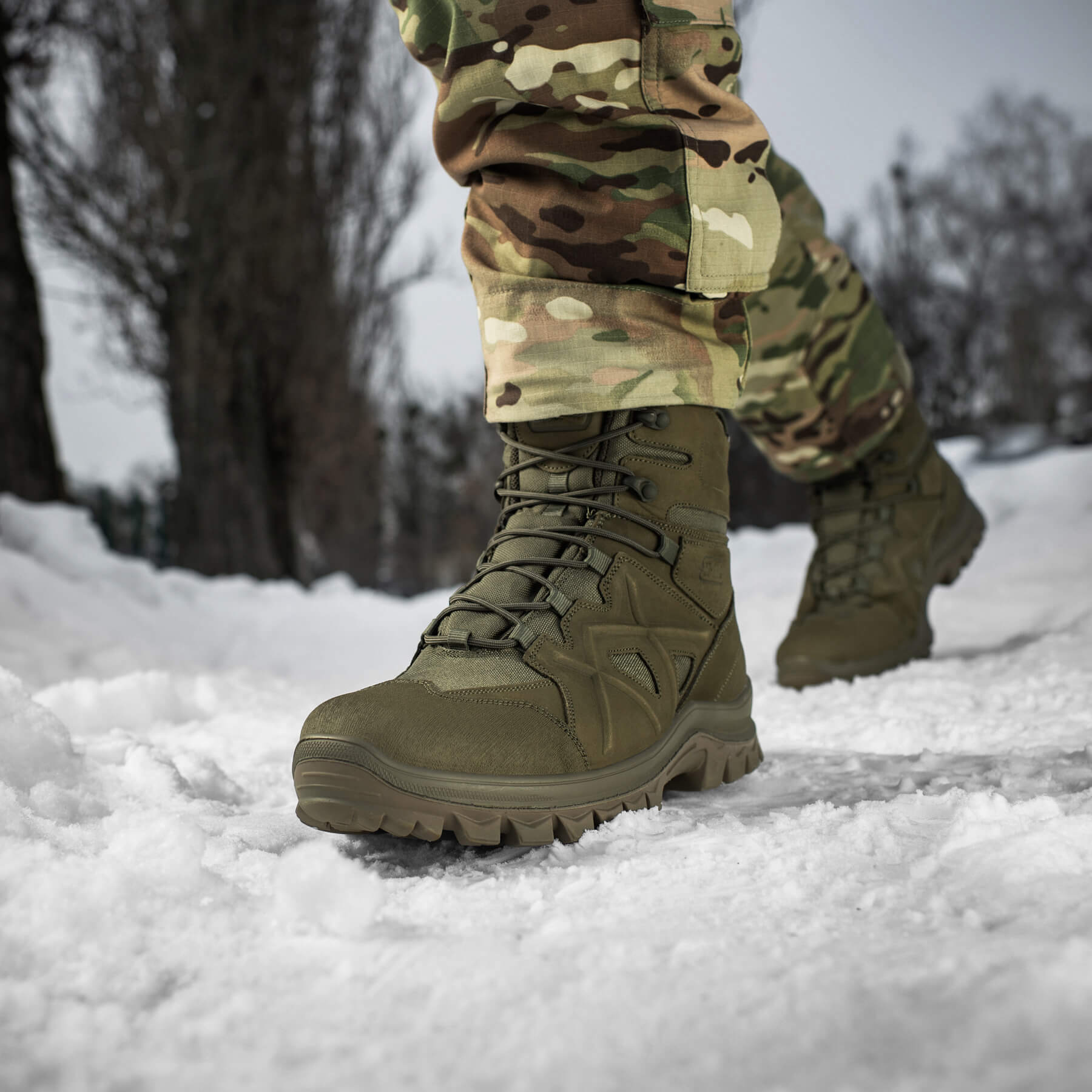 M-Tac черевики польові з утеплючвачем Winter Cross Ranger Green