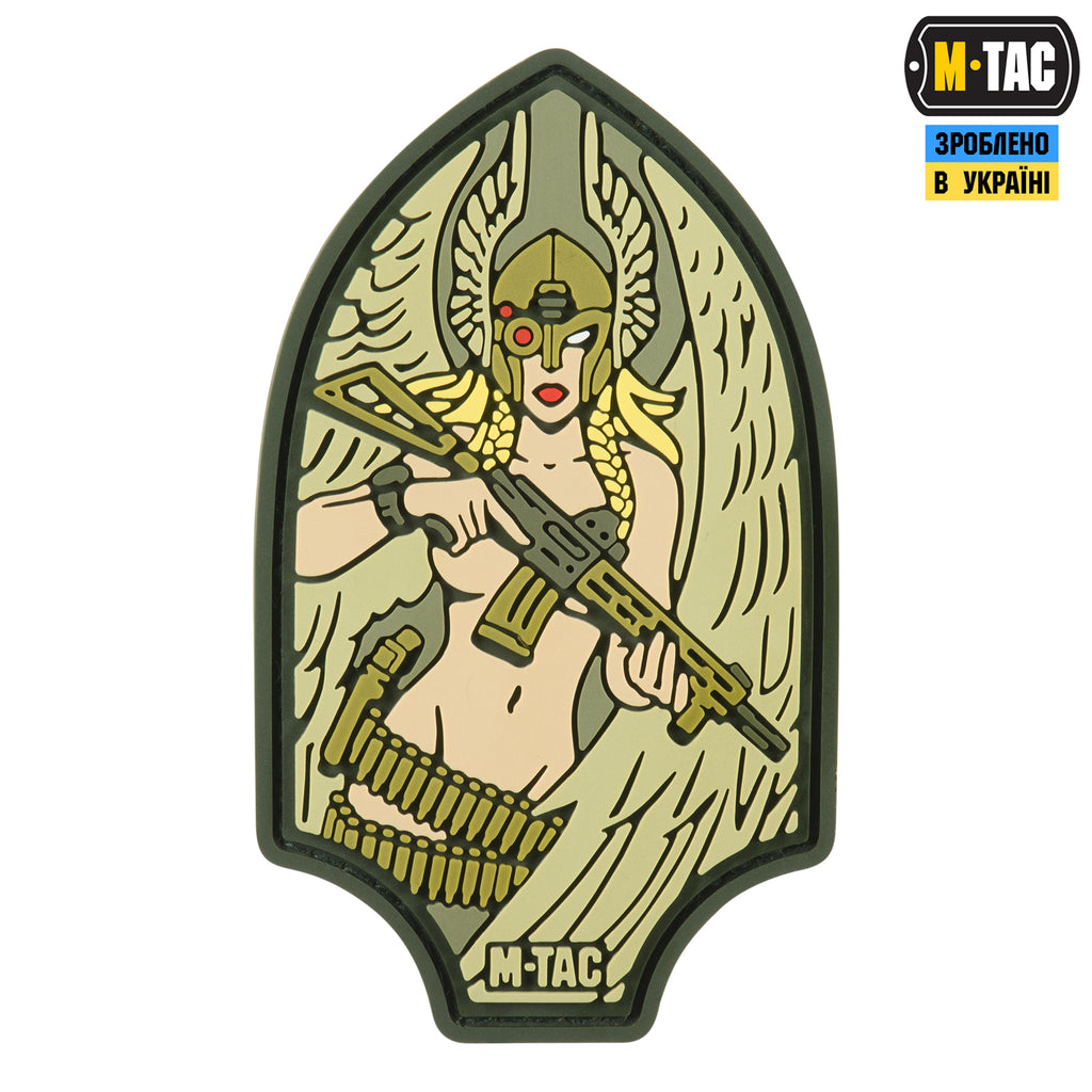 M-Tac нашивка Піка Валькірія PVC olive