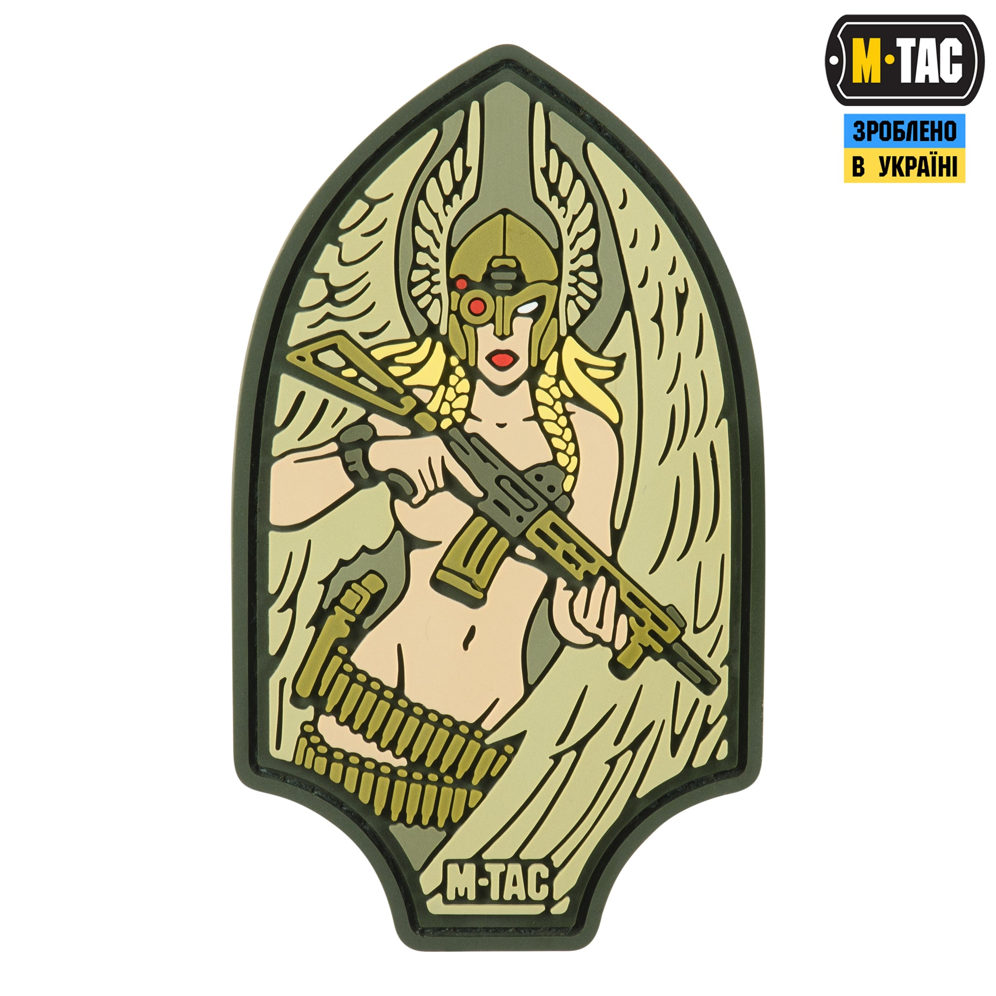 M-Tac нашивка Піка Валькірія PVC olive