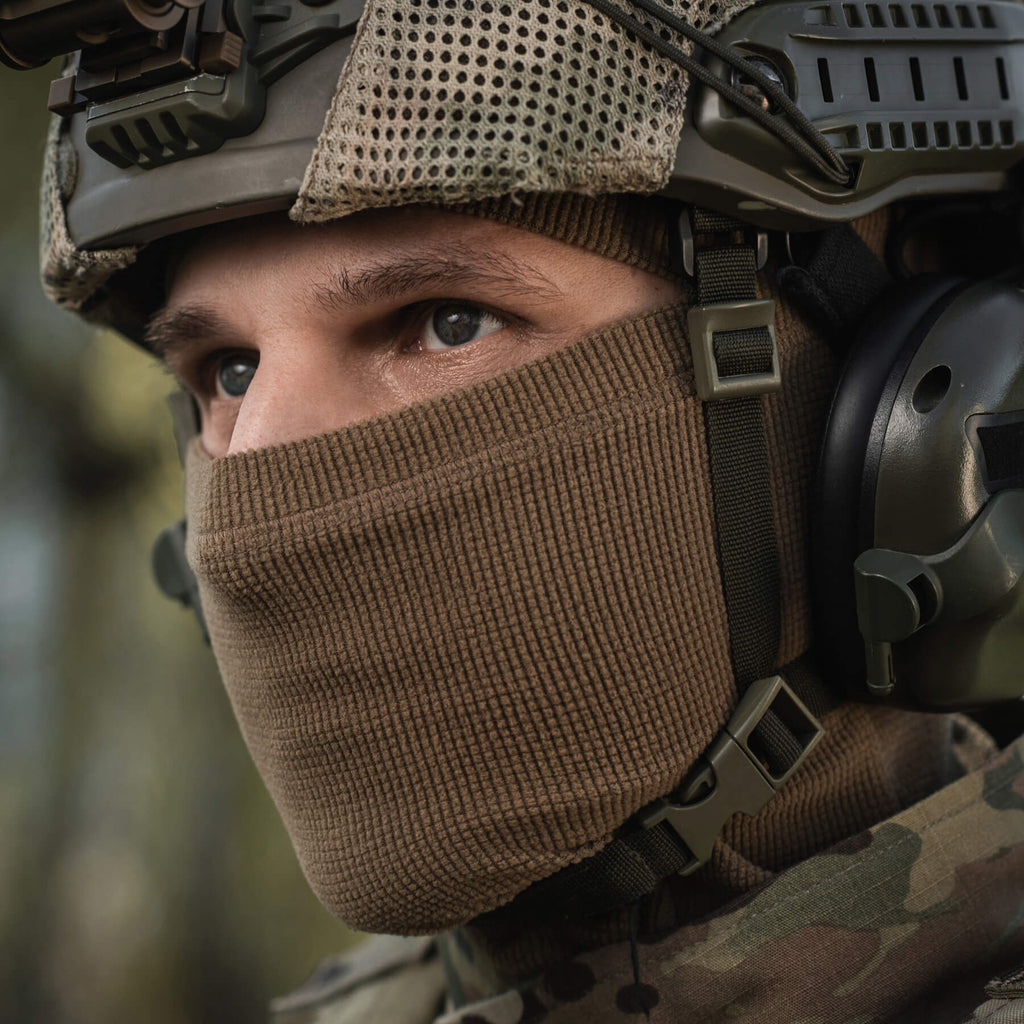 M-Tac балаклава-ніндзя Basic мікрофліс ріп-стоп Tan