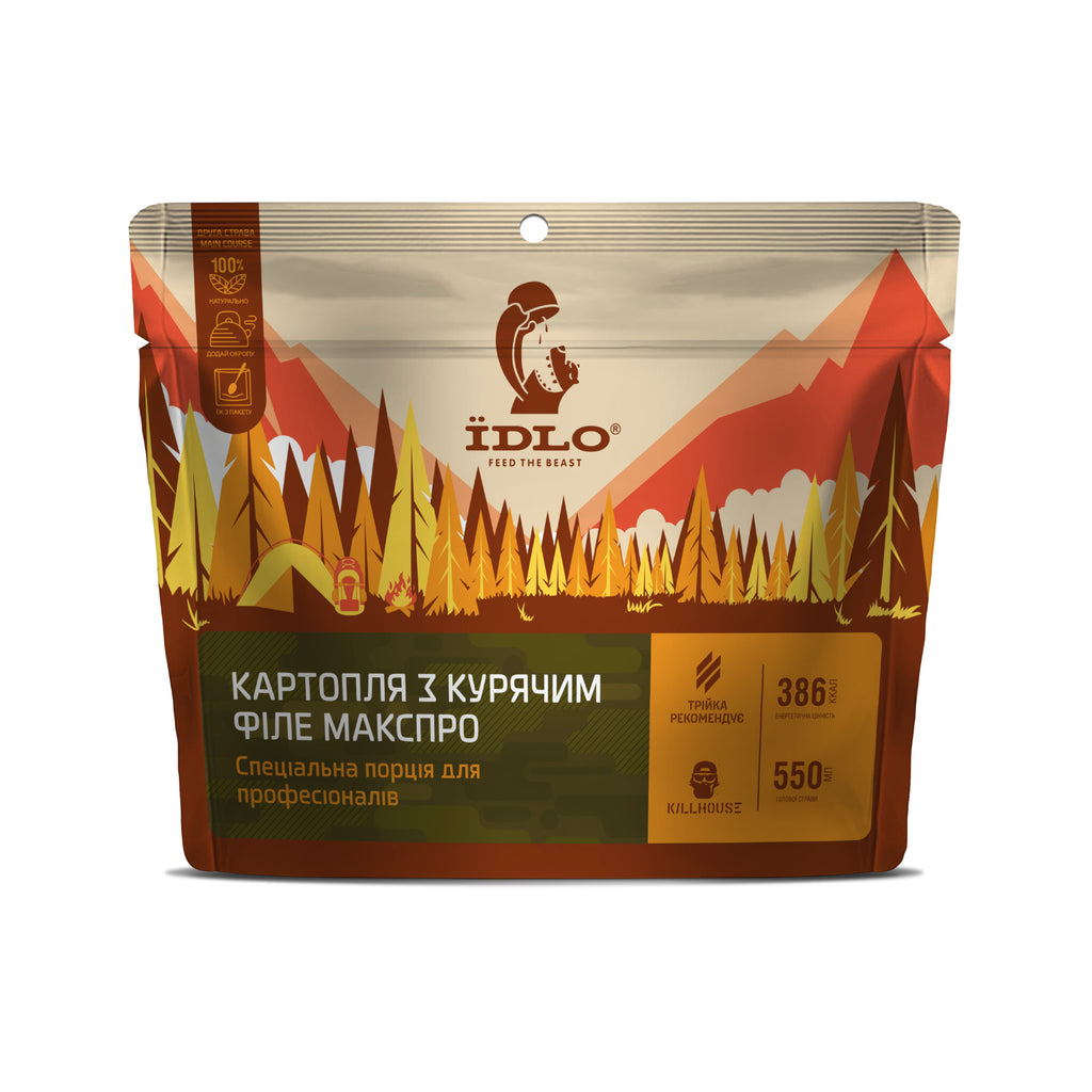 ЇDLO Картопля з курячим філе МАКСПРО