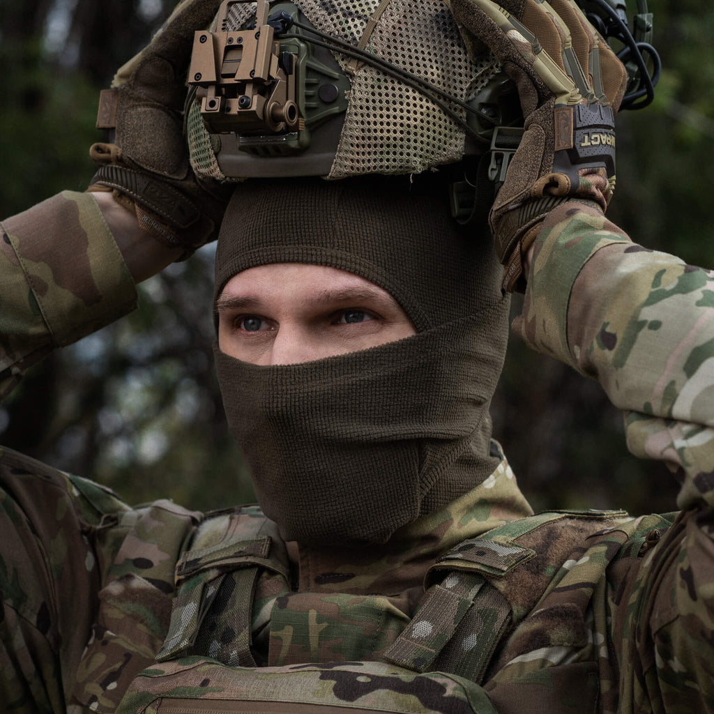 M-Tac балаклава-ніндзя Pro мікрофліс ріп-стоп Dark Olive
